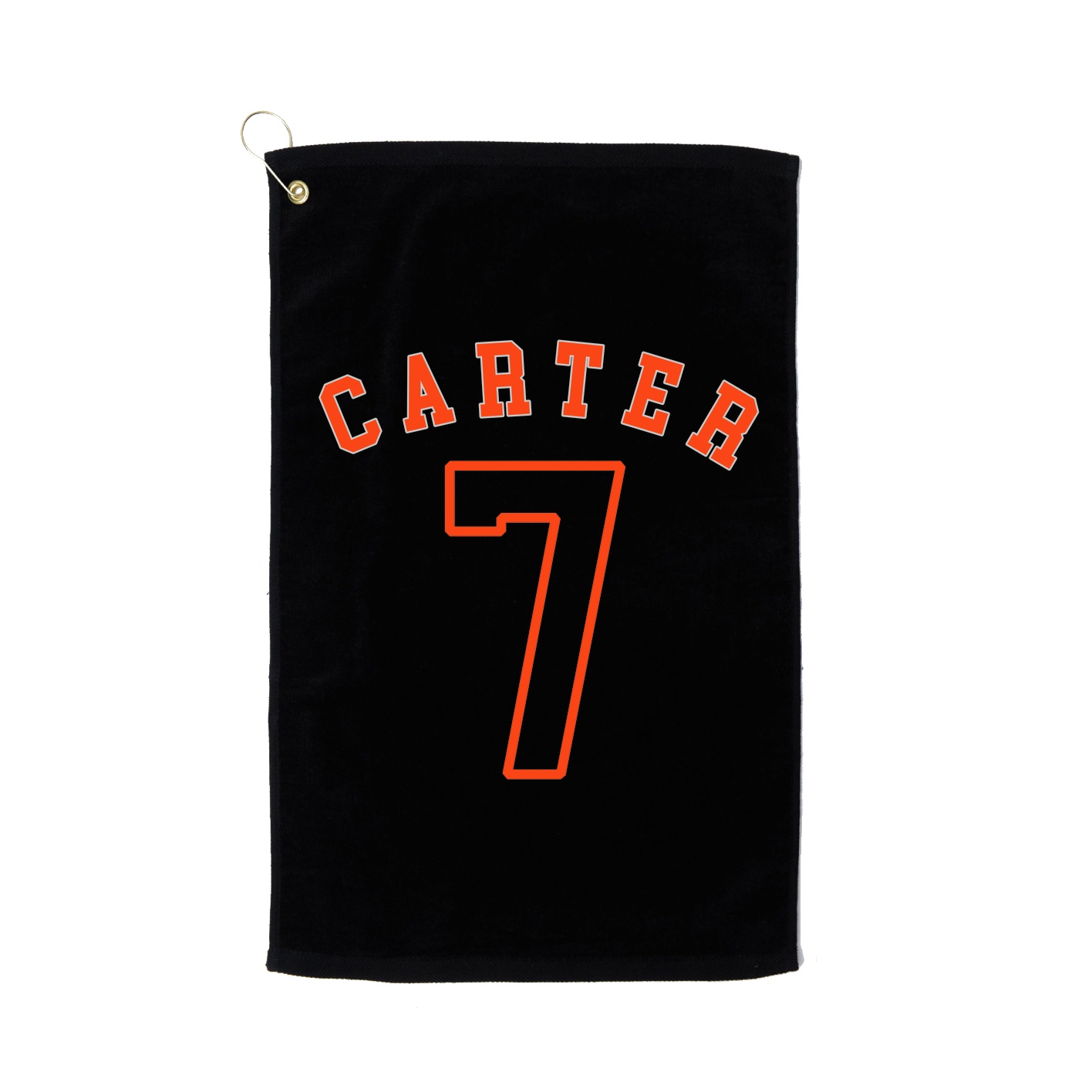 Golf Towel — Shirsey Arch in Black