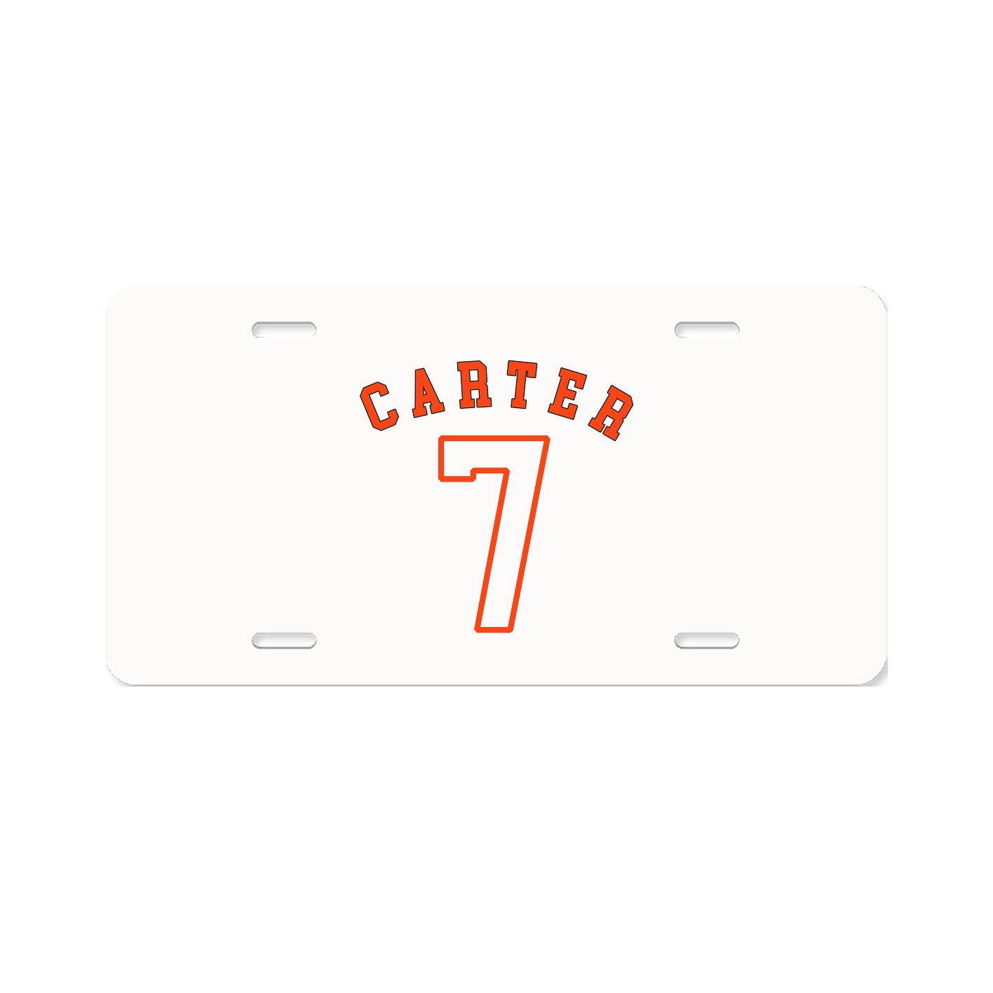 License Plate — Shirsey Arch in Classic