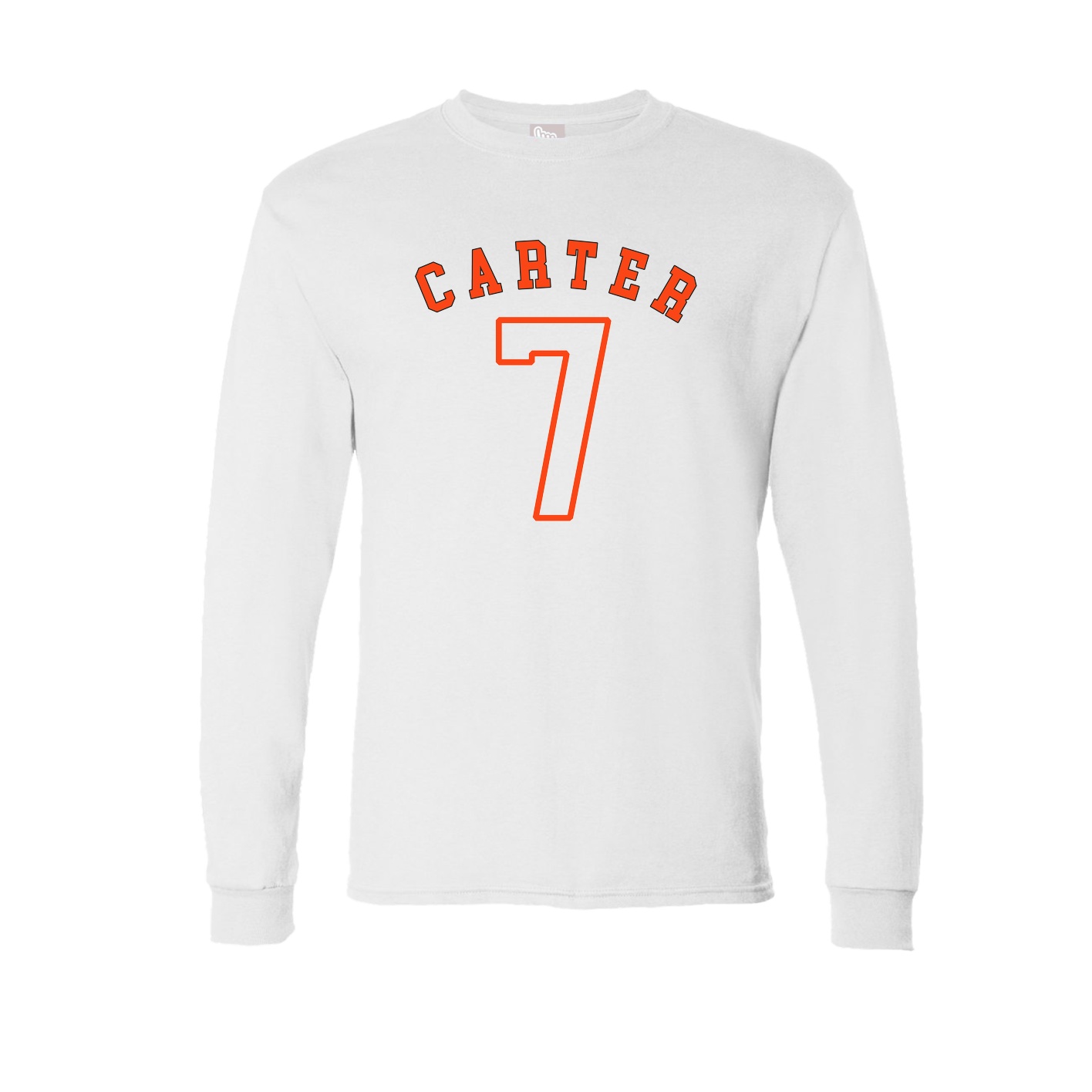 Long Sleeve Tee — Shirsey Arch in White