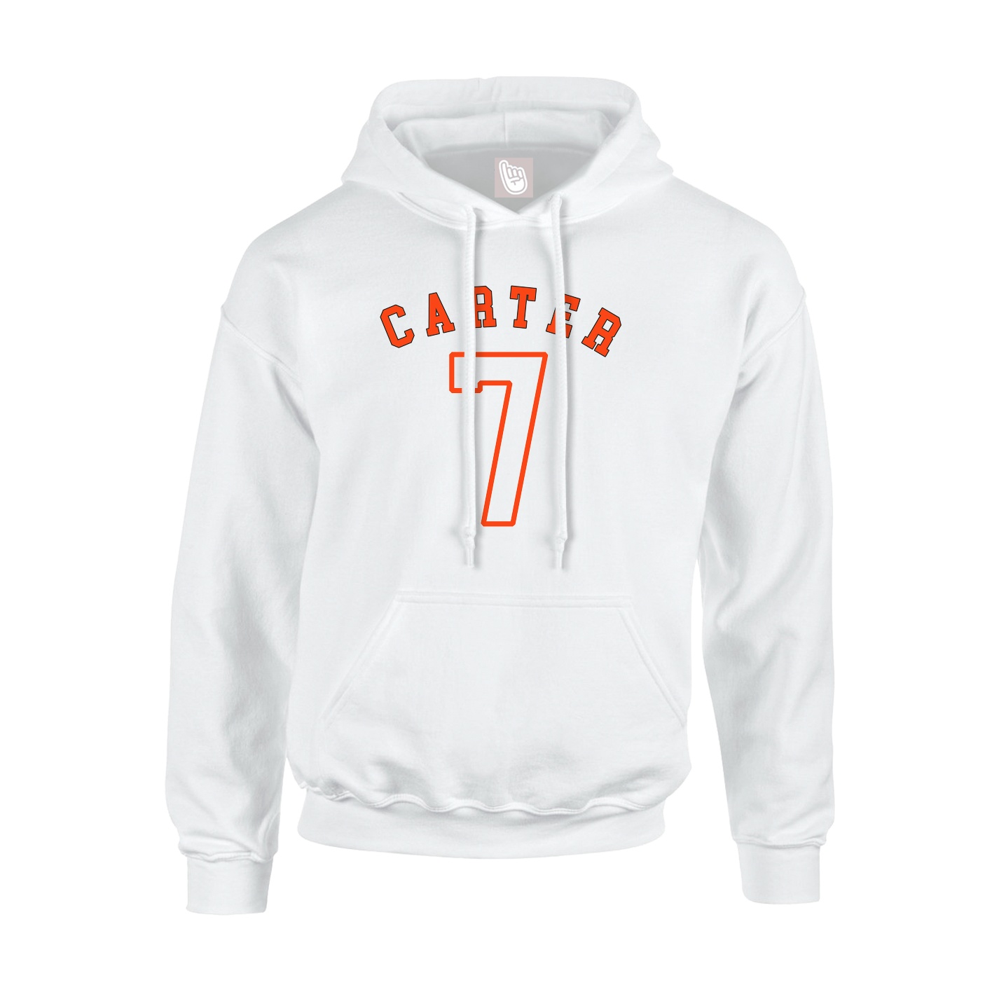 Hoodie — Shirsey Arch in White