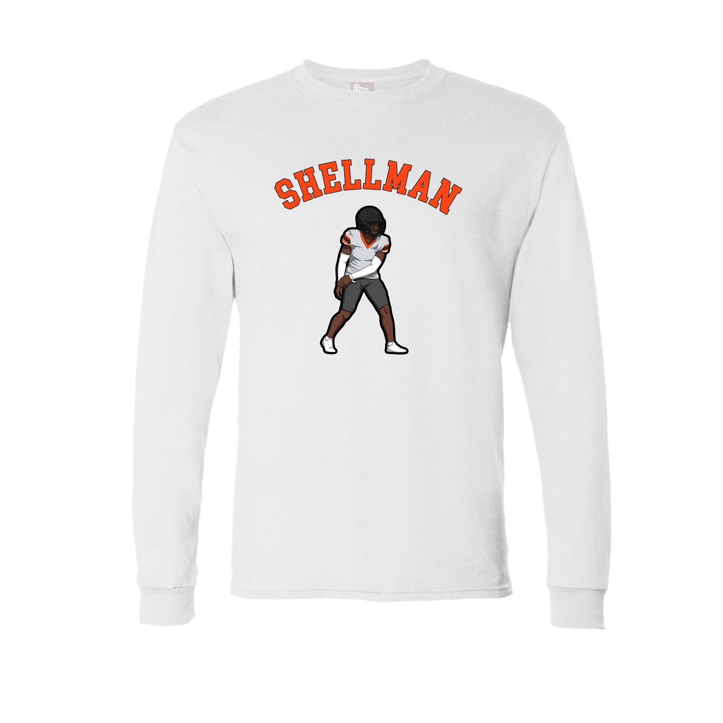 Long Sleeve Tee — Shirsey Arch in White