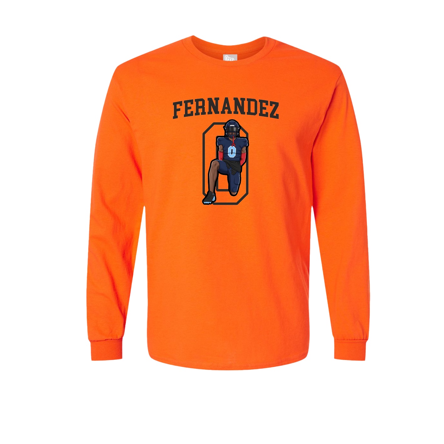 Long Sleeve Tee — Shirsey in Orange