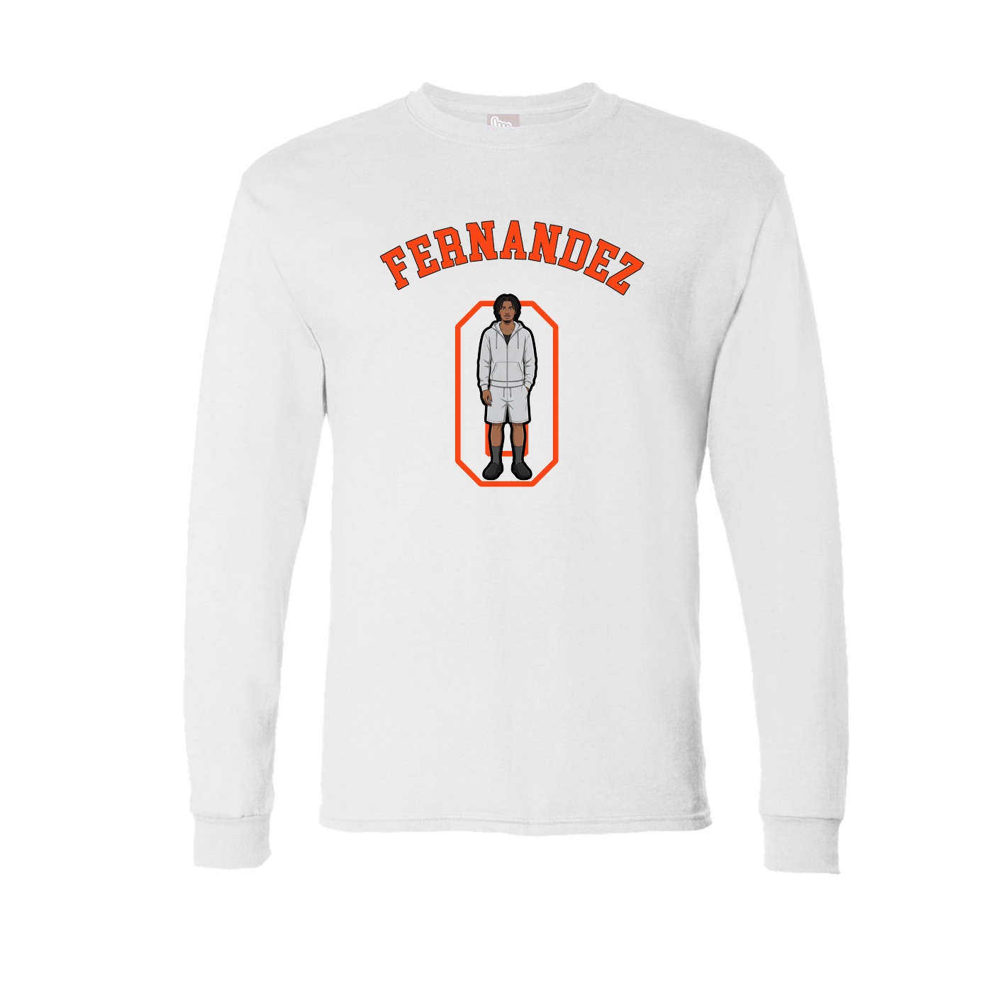 Long Sleeve Tee — Shirsey Arch in White