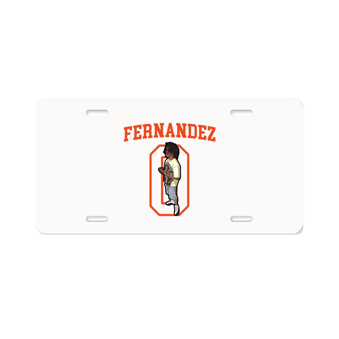 License Plate — Shirsey in Classic