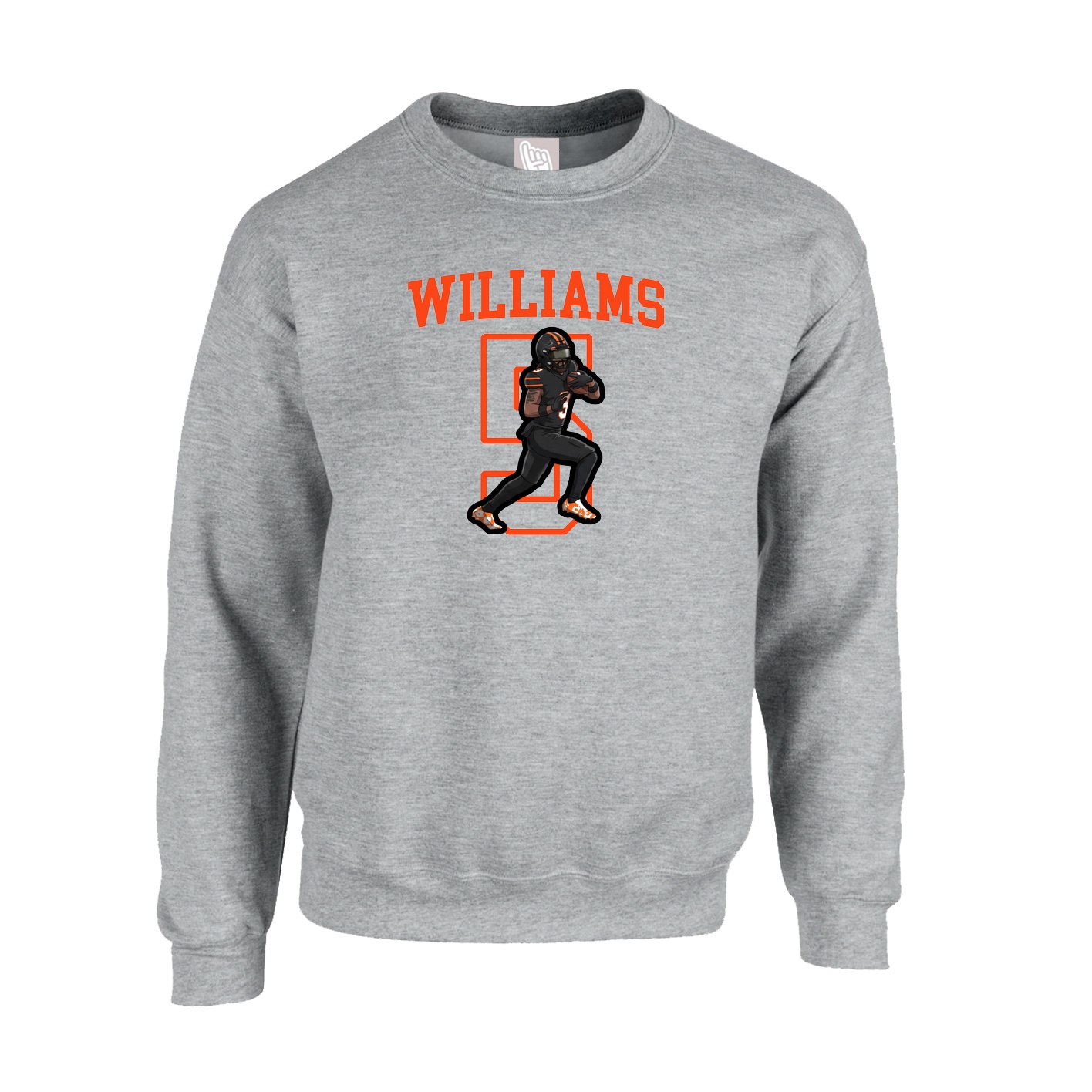 Fleece Crew — Shirsey in Grey