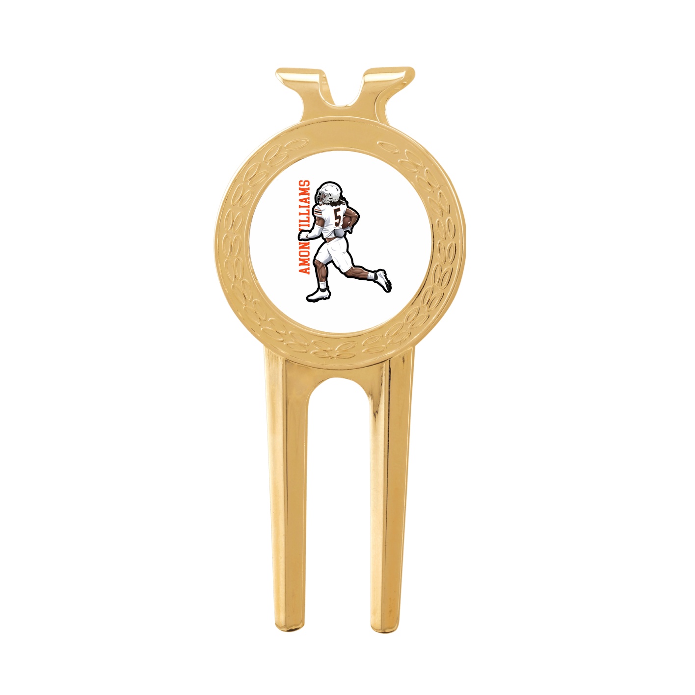 Divot Tool with Ball Marker — Name Vertical in Classic