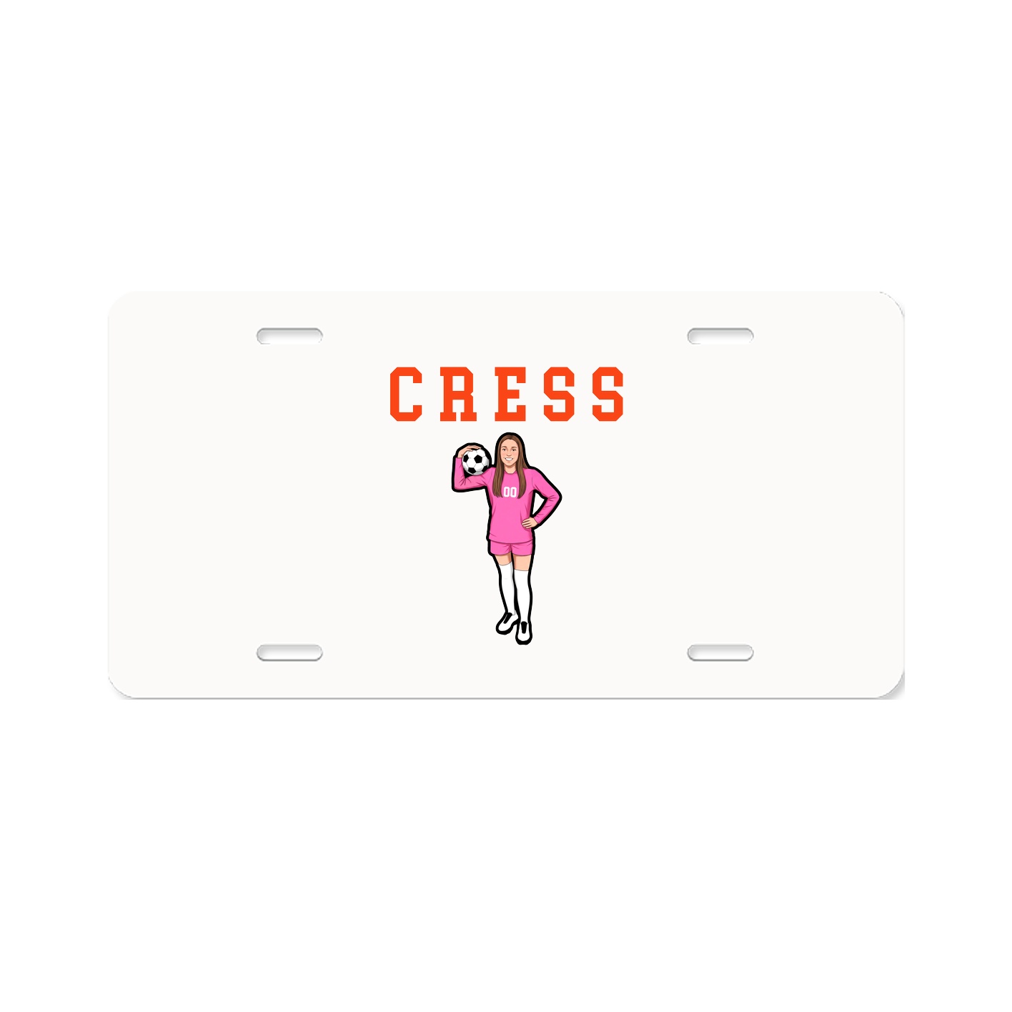 License Plate — Shirsey in Classic