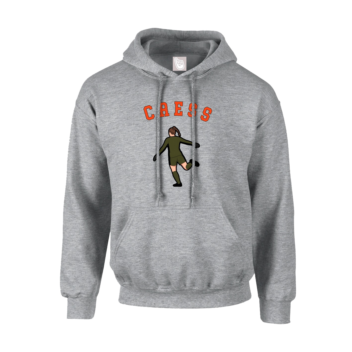 Hoodie — Shirsey Arch in Grey