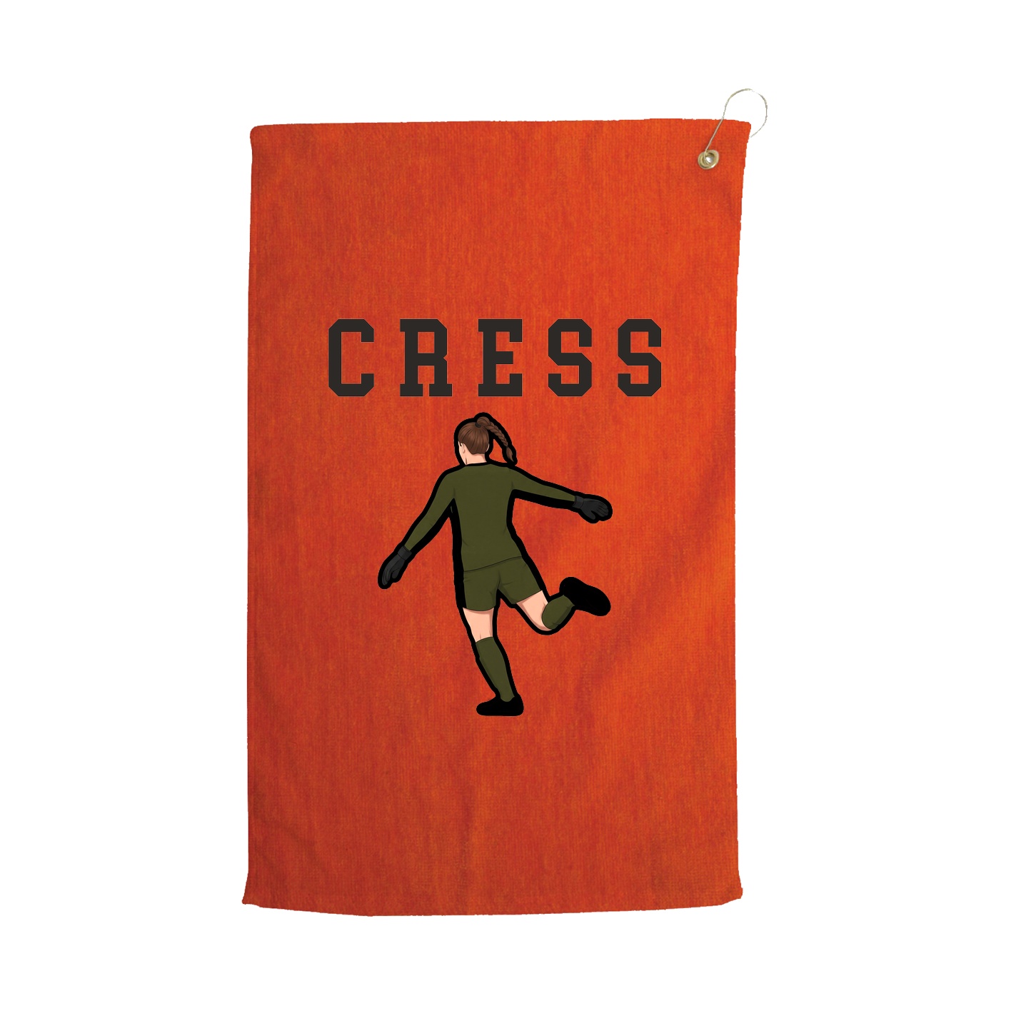 Golf Towel — Shirsey in Orange