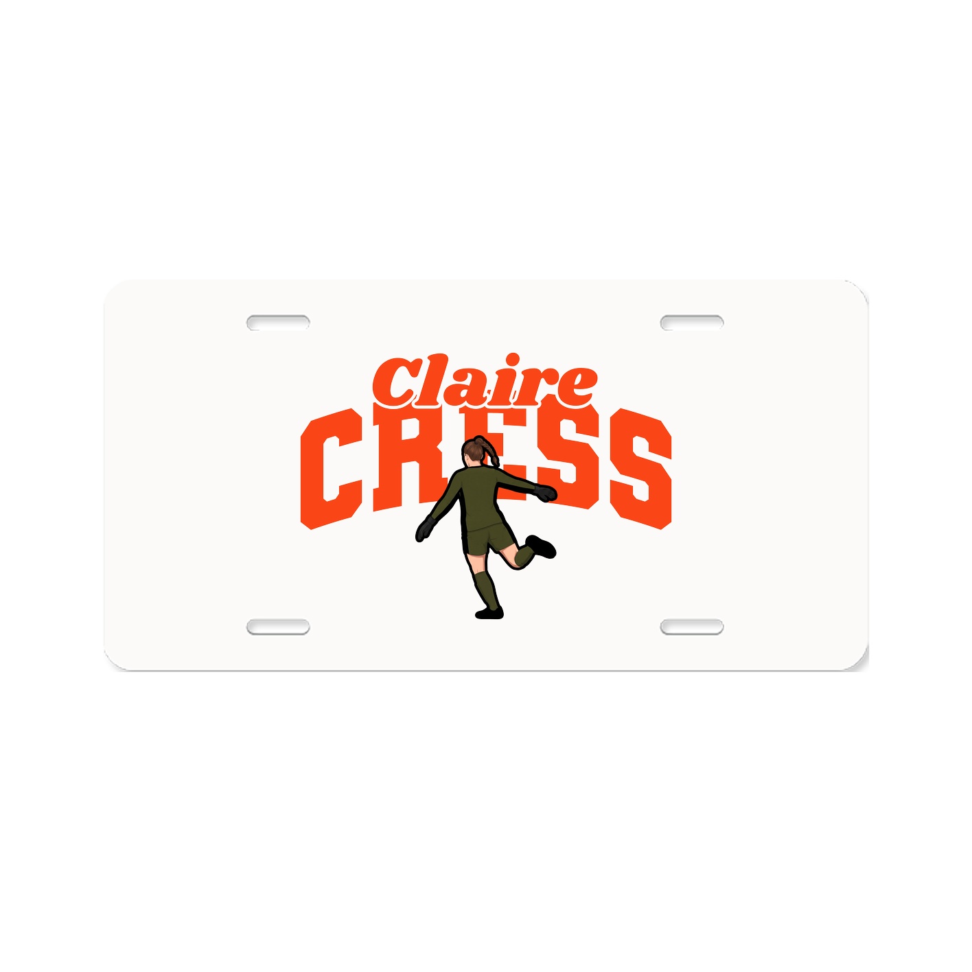 License Plate — Signature Arch in Classic