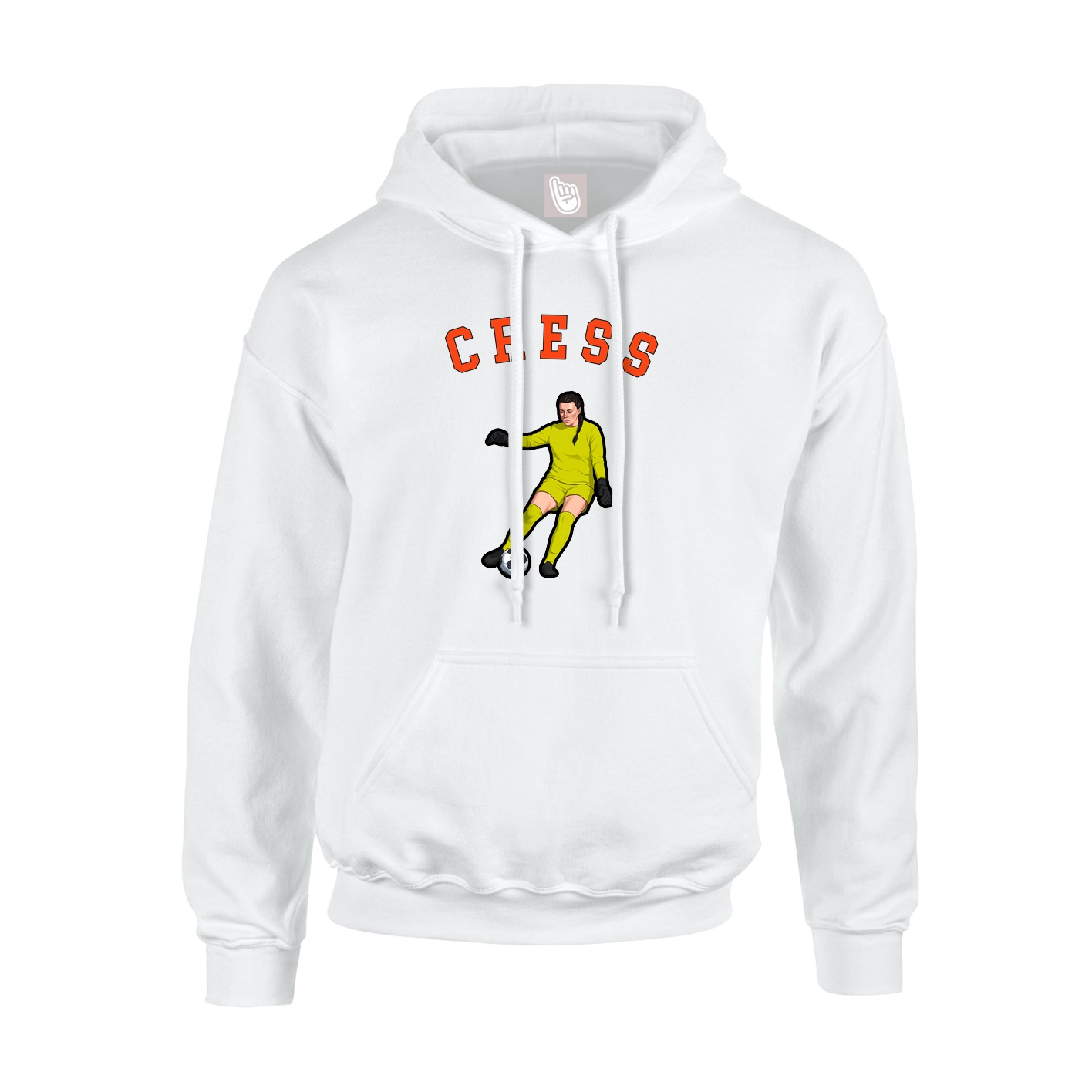 Hoodie — Shirsey Arch in White