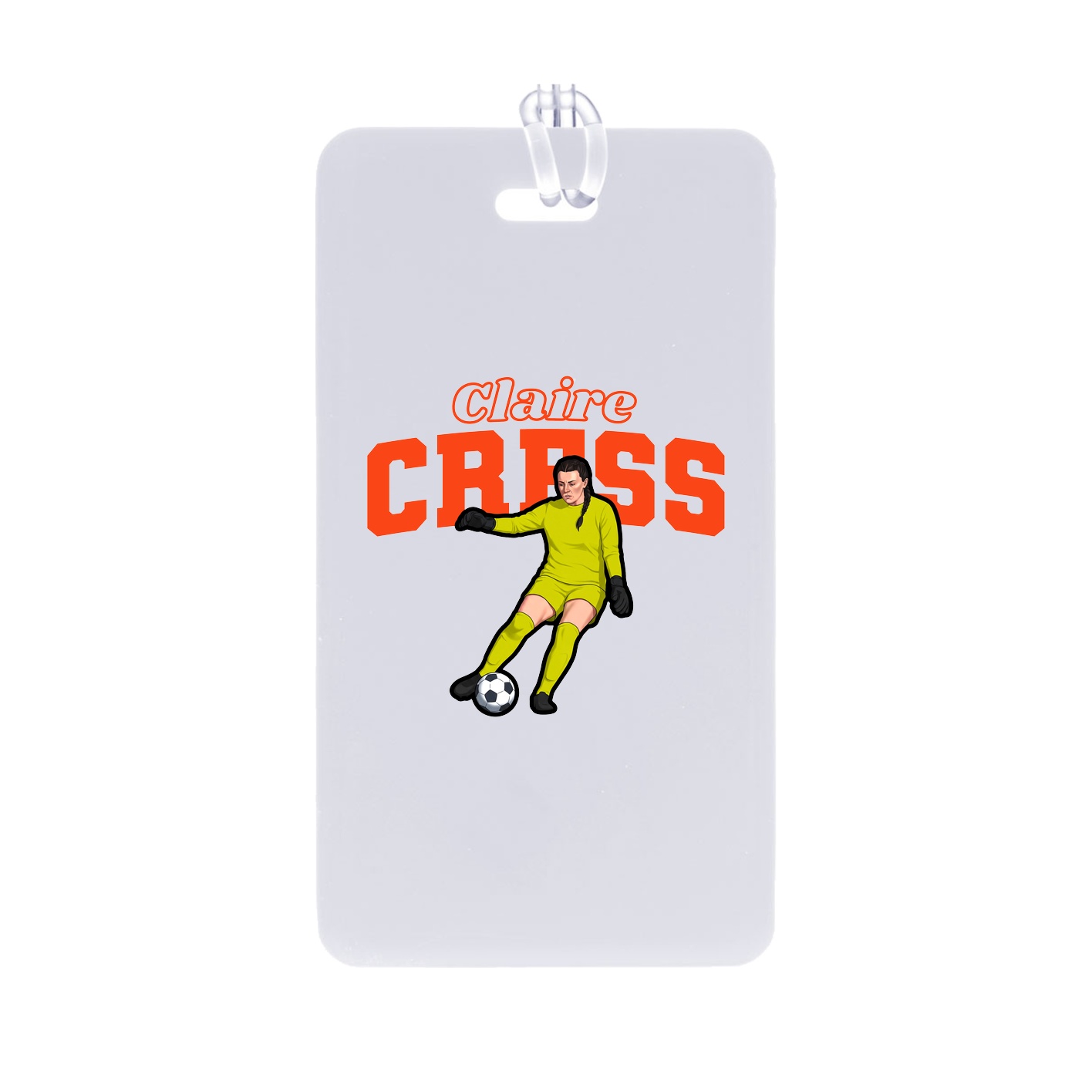 Bag Tag — Name Arch in Classic