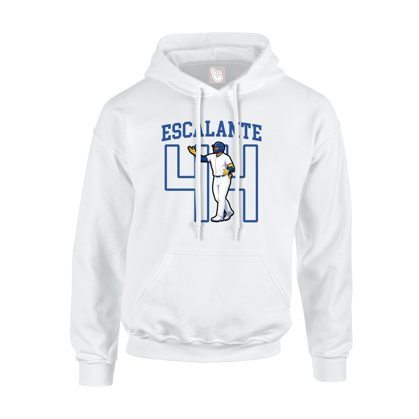 Hoodie — Shirsey in White