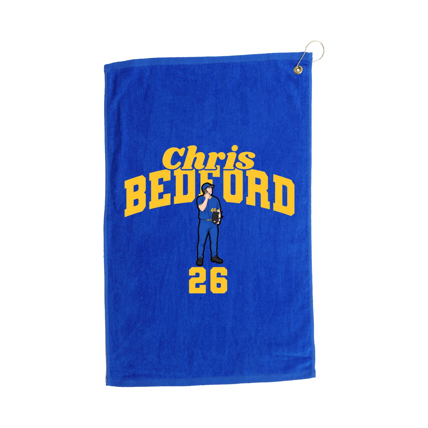 Golf Towel — Signature Arch in Royal