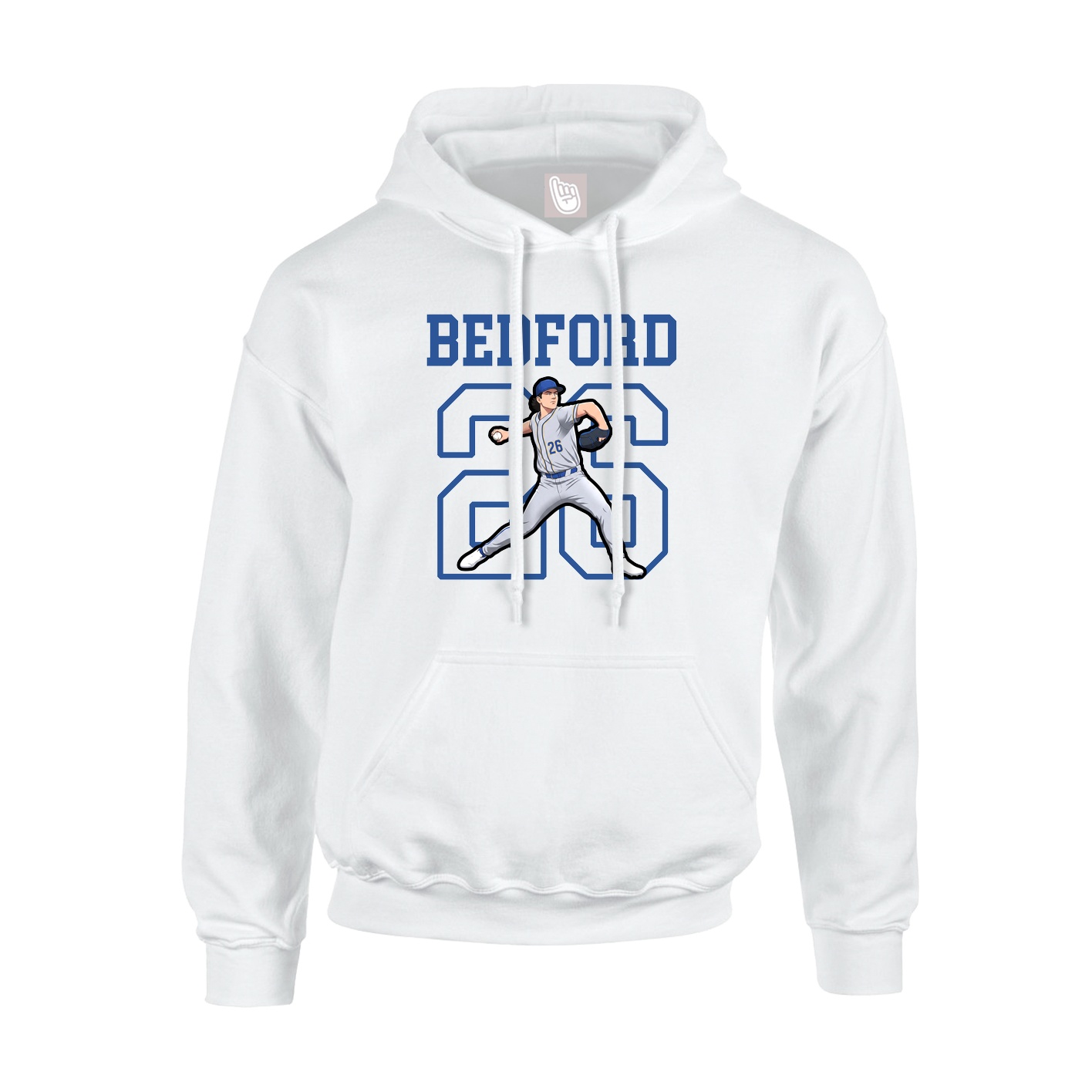 Youth Hoodie — Shirsey in White
