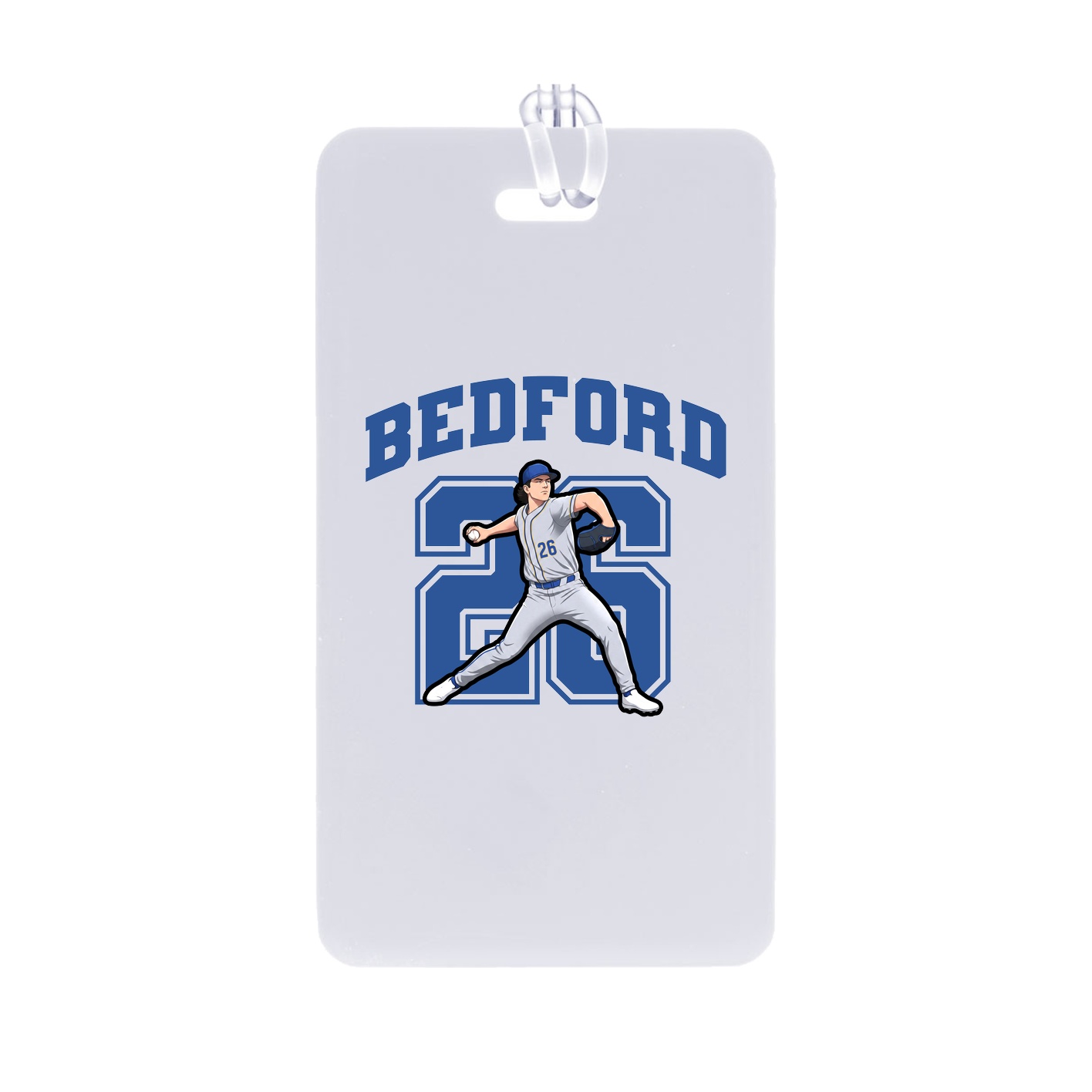 Bag Tag — Number in Classic