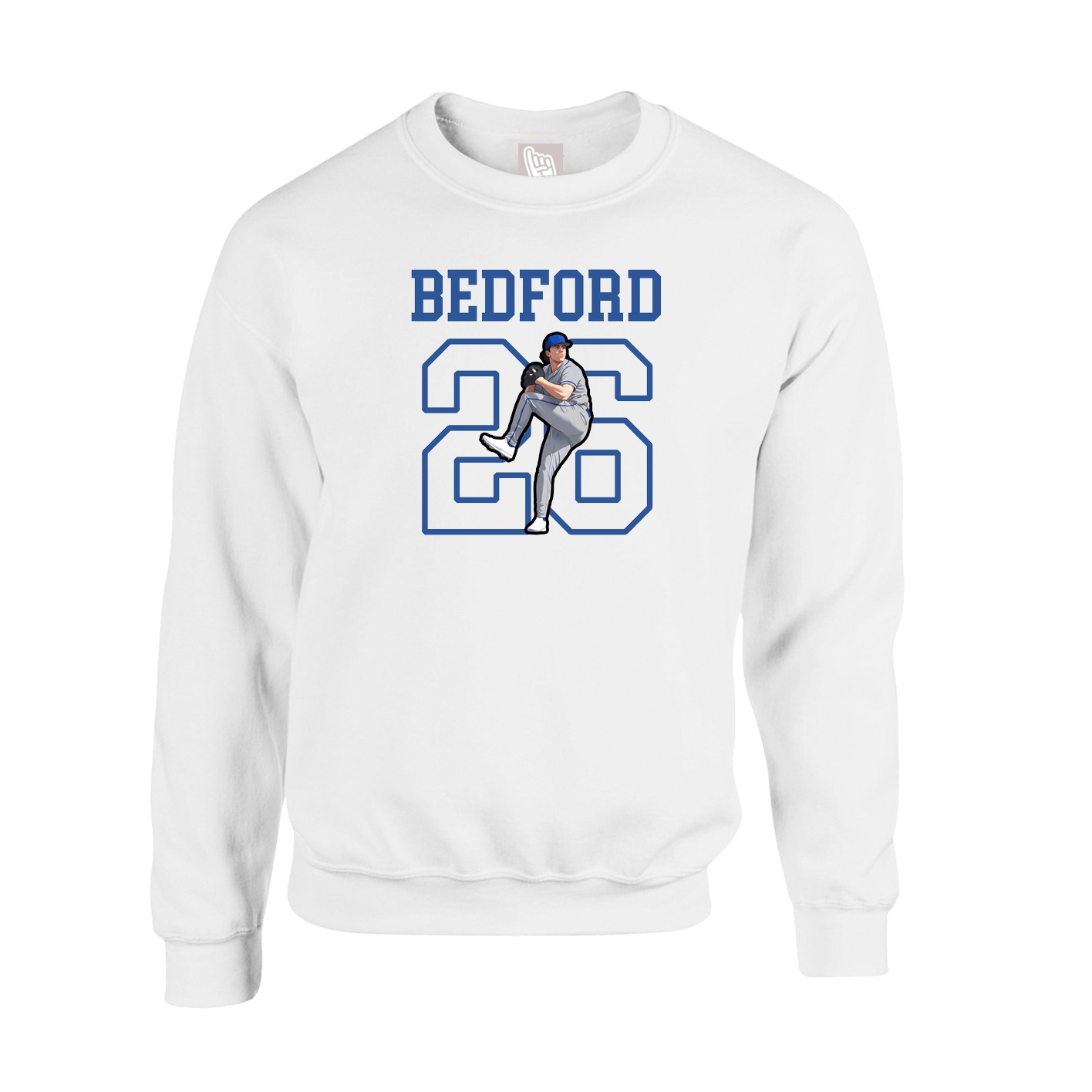 Fleece Crew — Shirsey in White