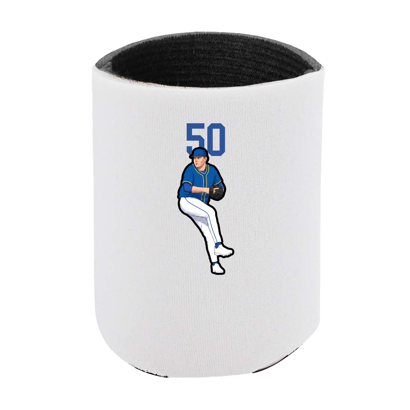 Can Holder — Number Top in White