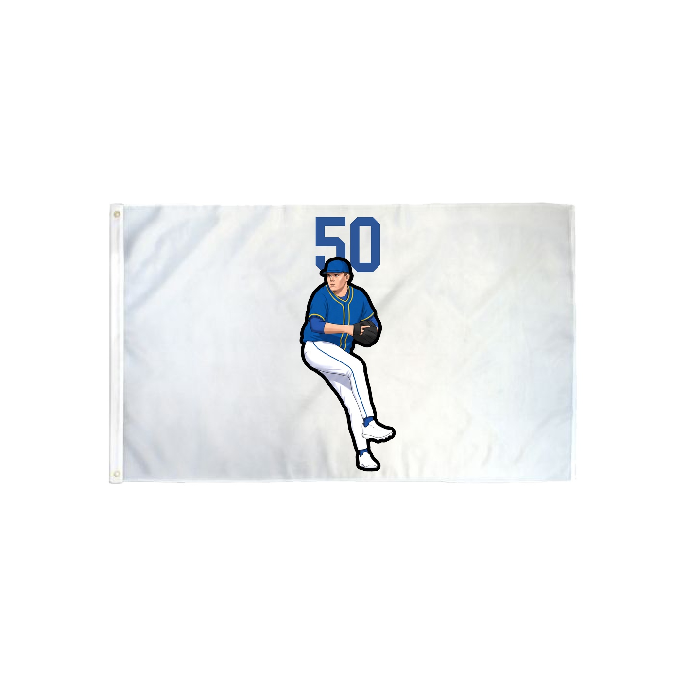 3x5 Flag — Number Top in Classic