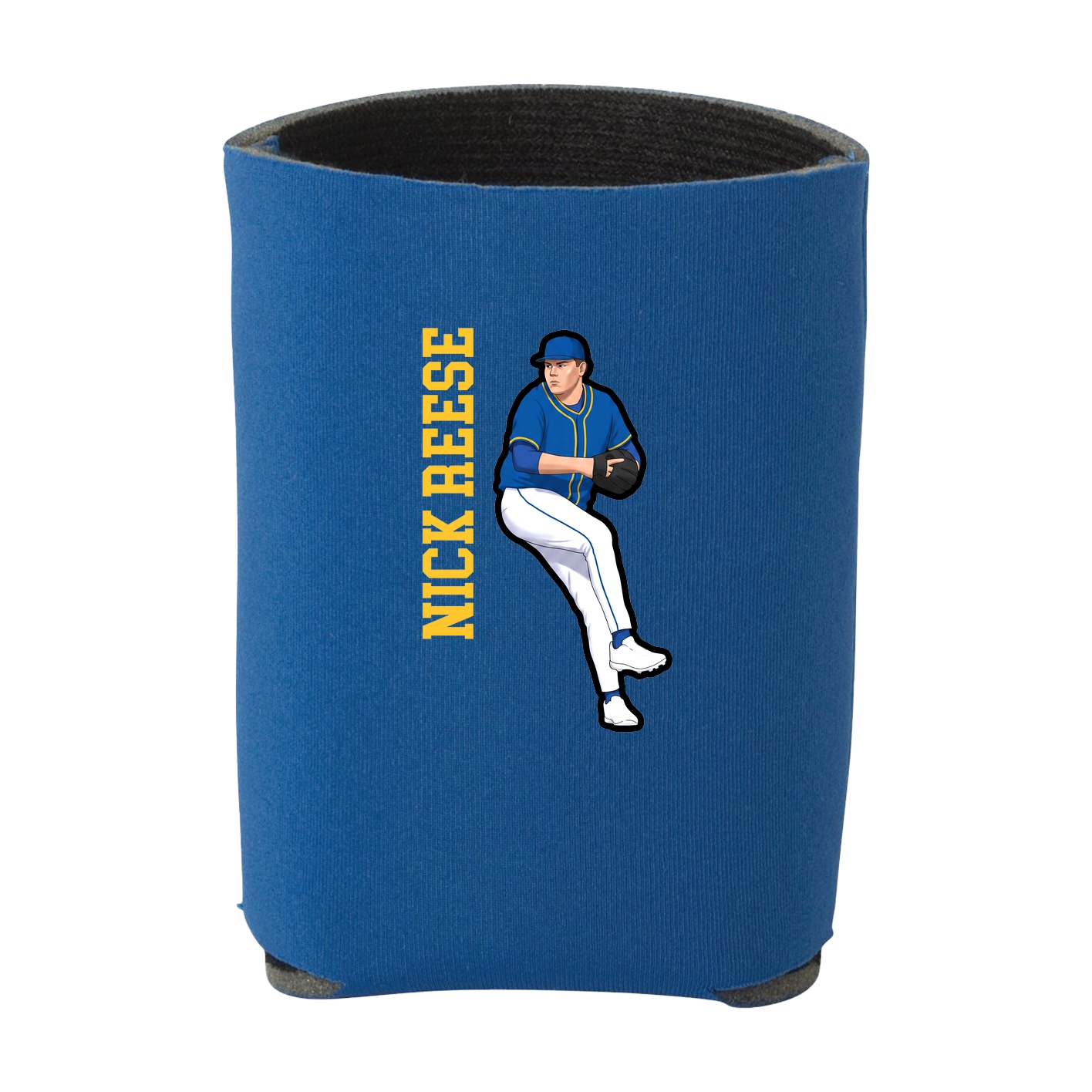 Can Holder — Name Vertical in Royal