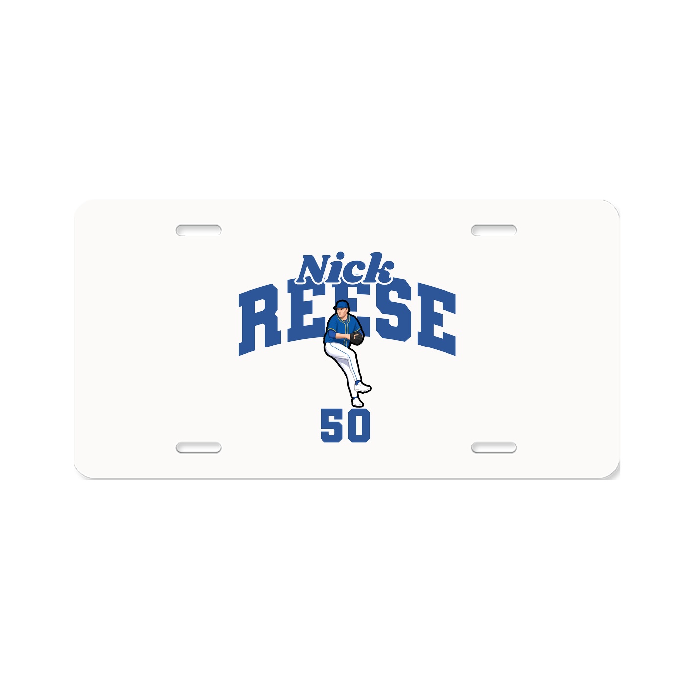 License Plate — Signature Arch in Classic