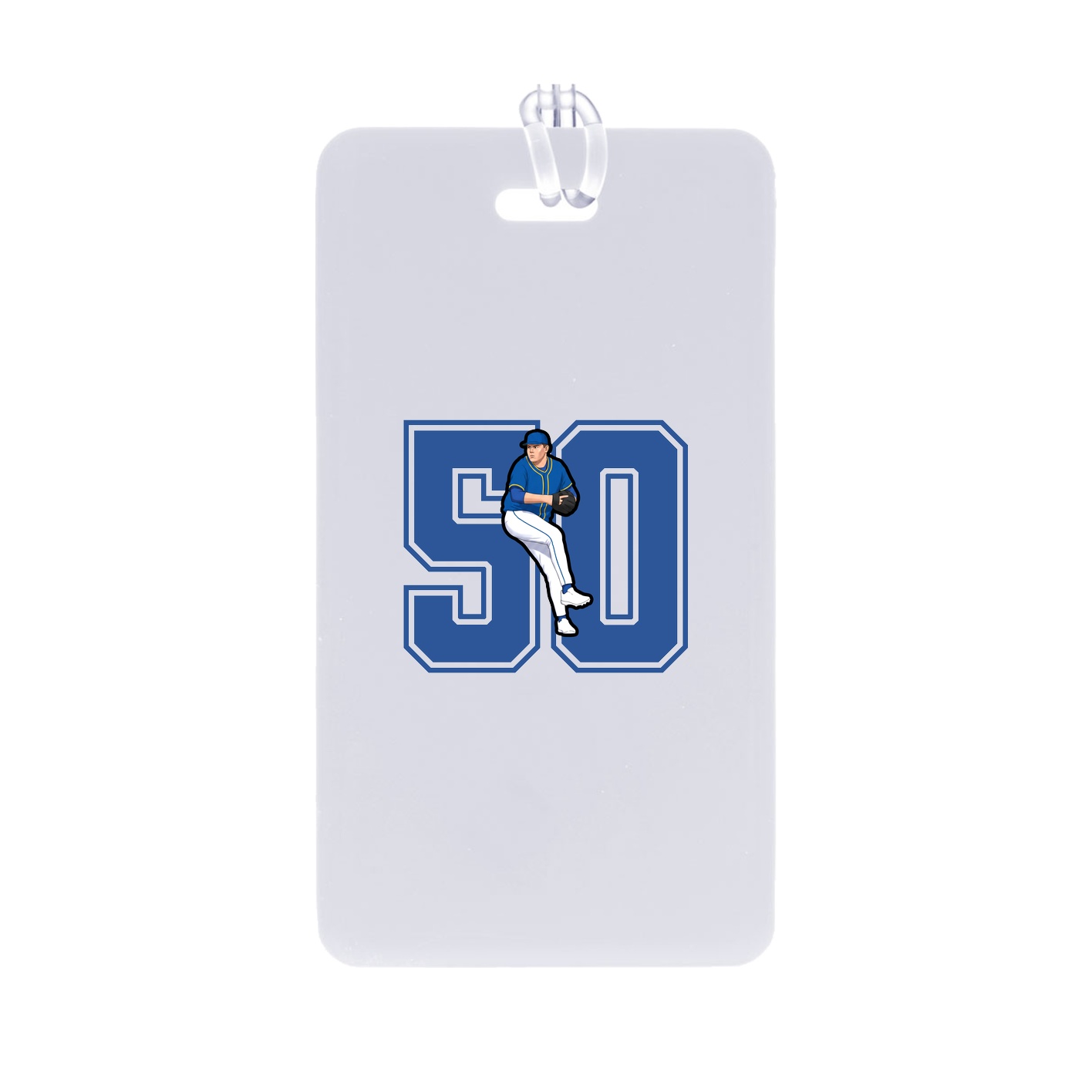 Bag Tag — Number in Classic