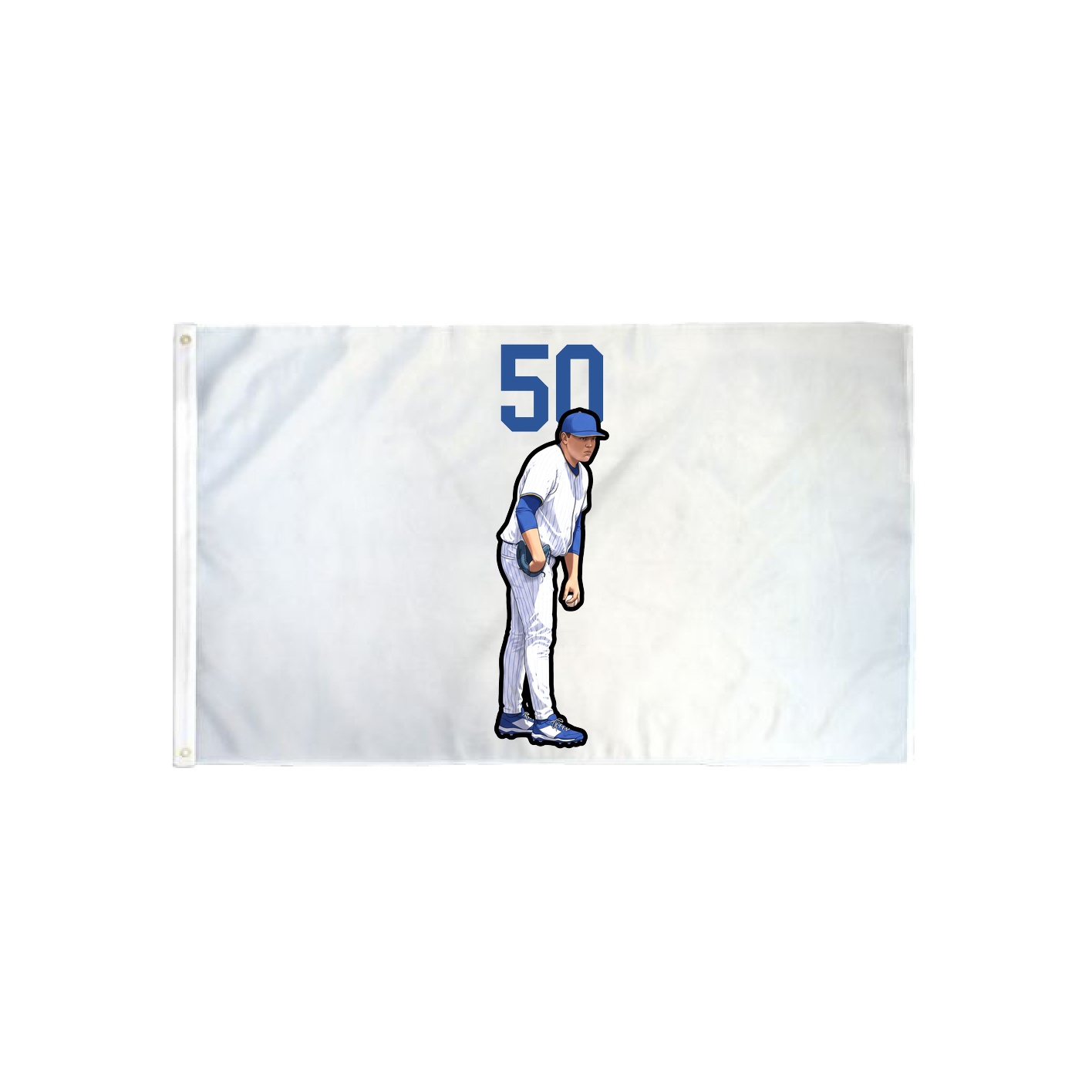 3x5 Flag — Number Top in Classic