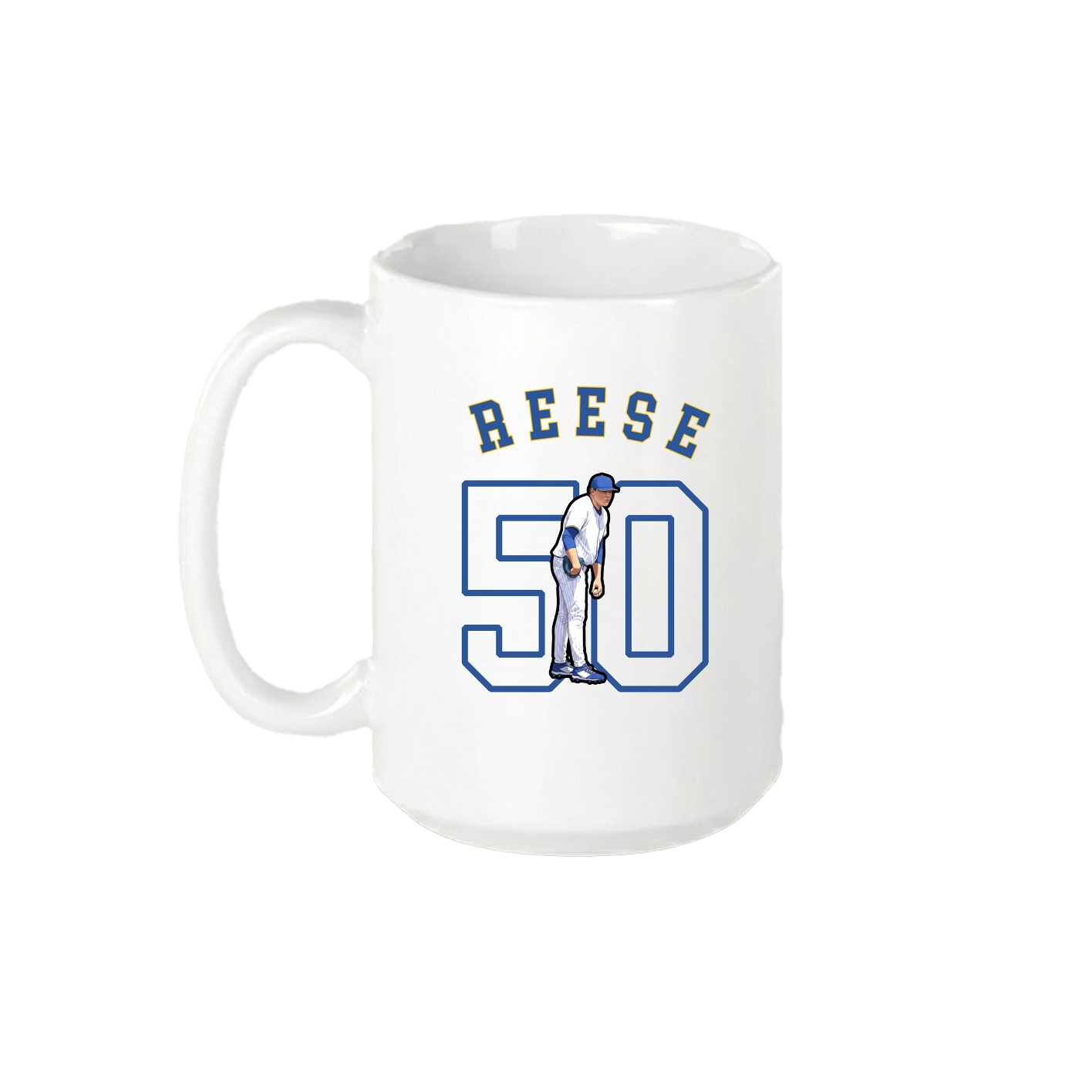 15oz Coffee Mug — Shirsey Arch in White
