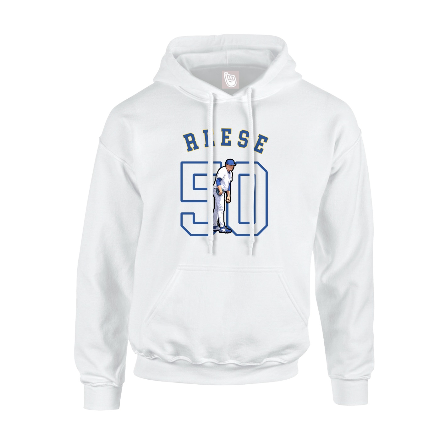 Youth Hoodie — Shirsey Arch in White
