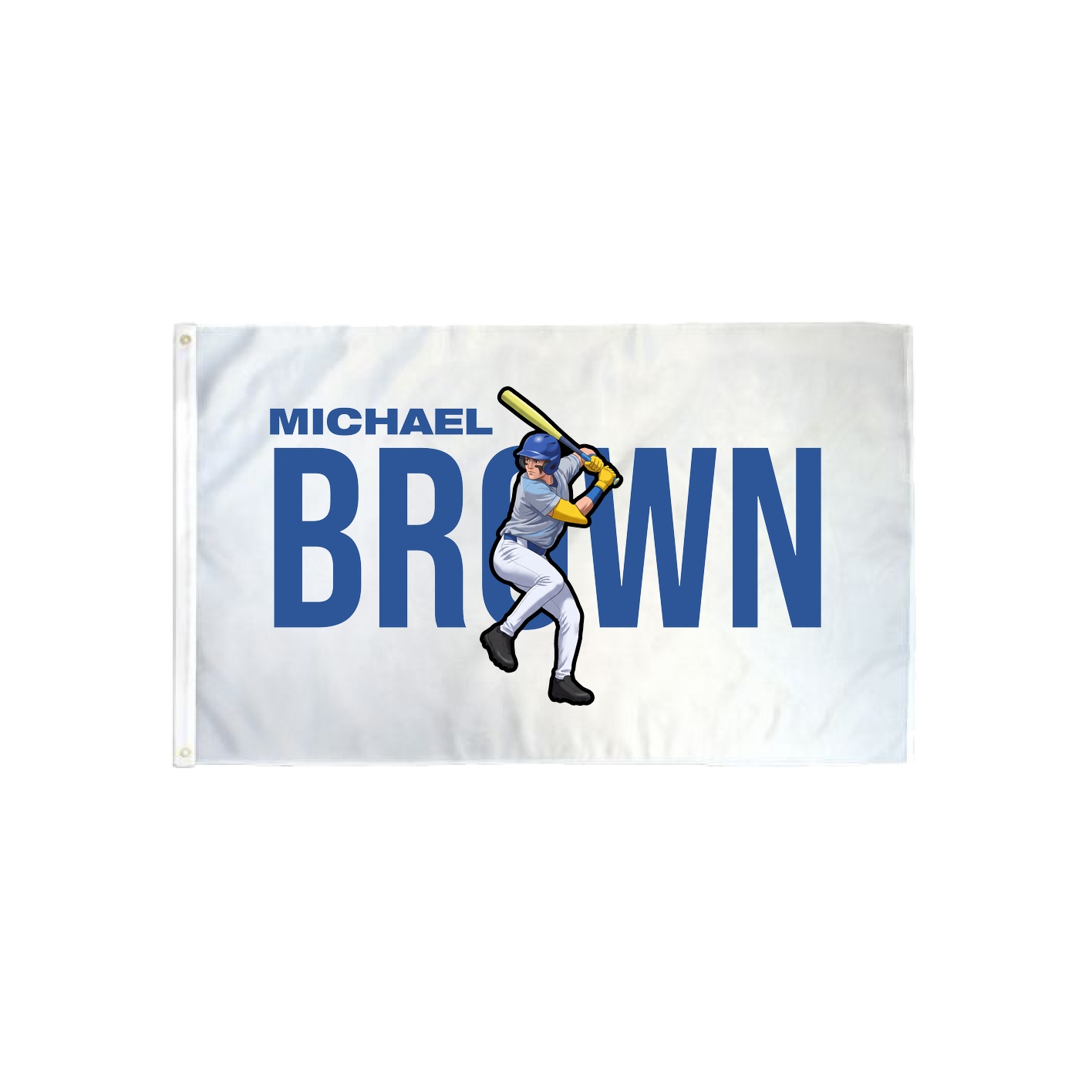 3x5 Flag — Player Name in Classic