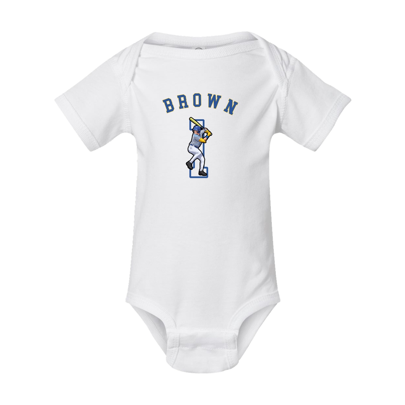 Baby Onesie — Shirsey Arch in White