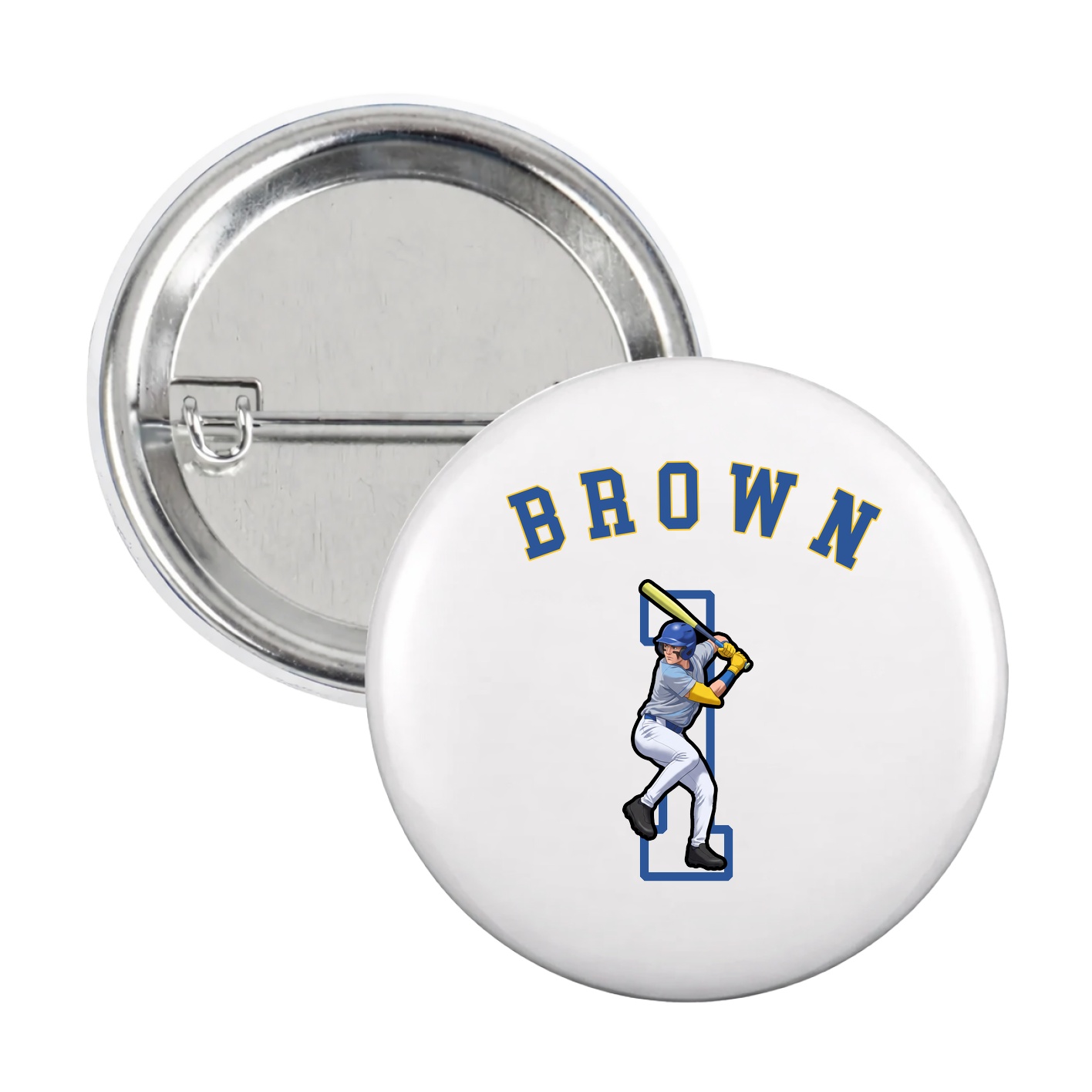 Game Day Button — Shirsey Arch in White