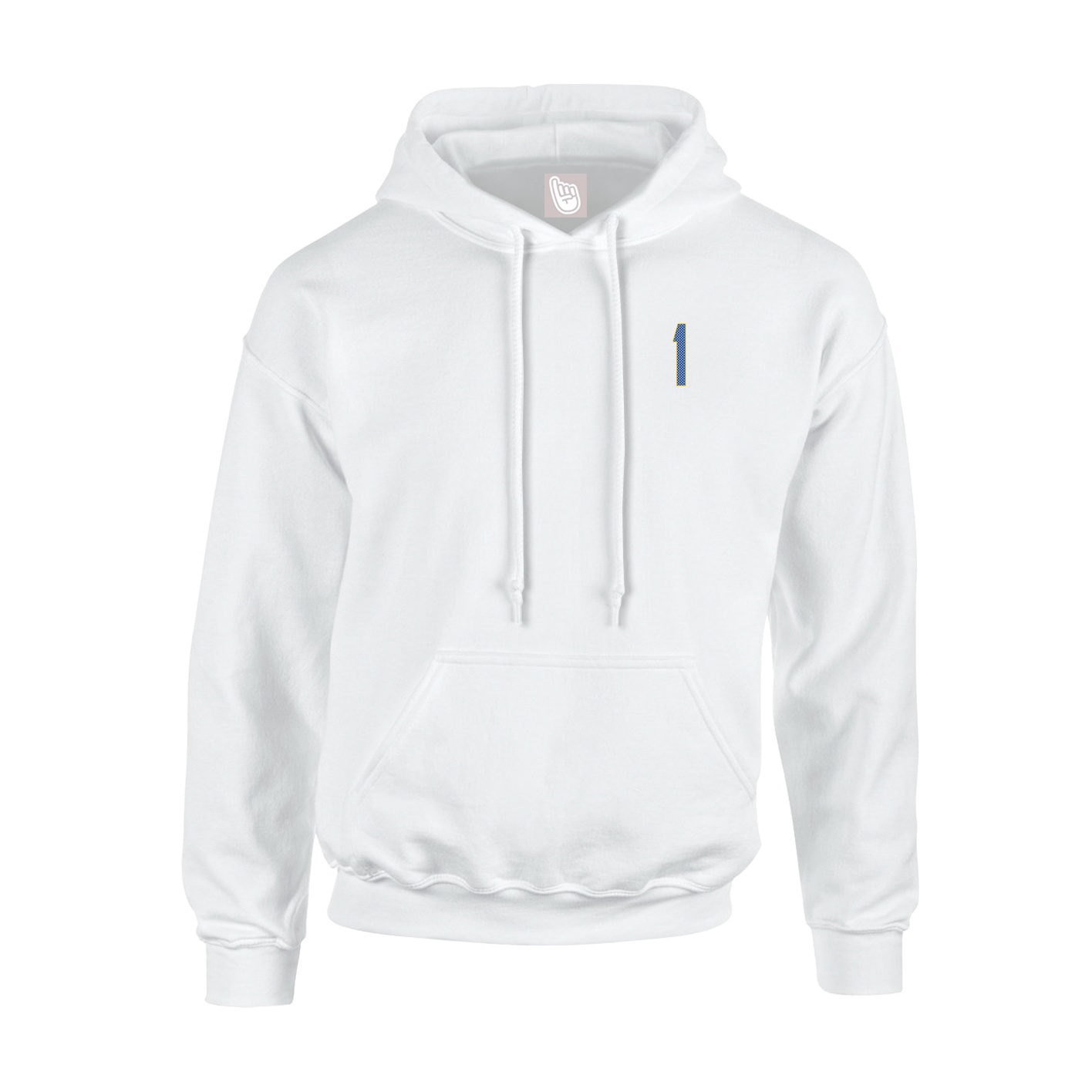 Youth Hoodie — Front Shirsy in White