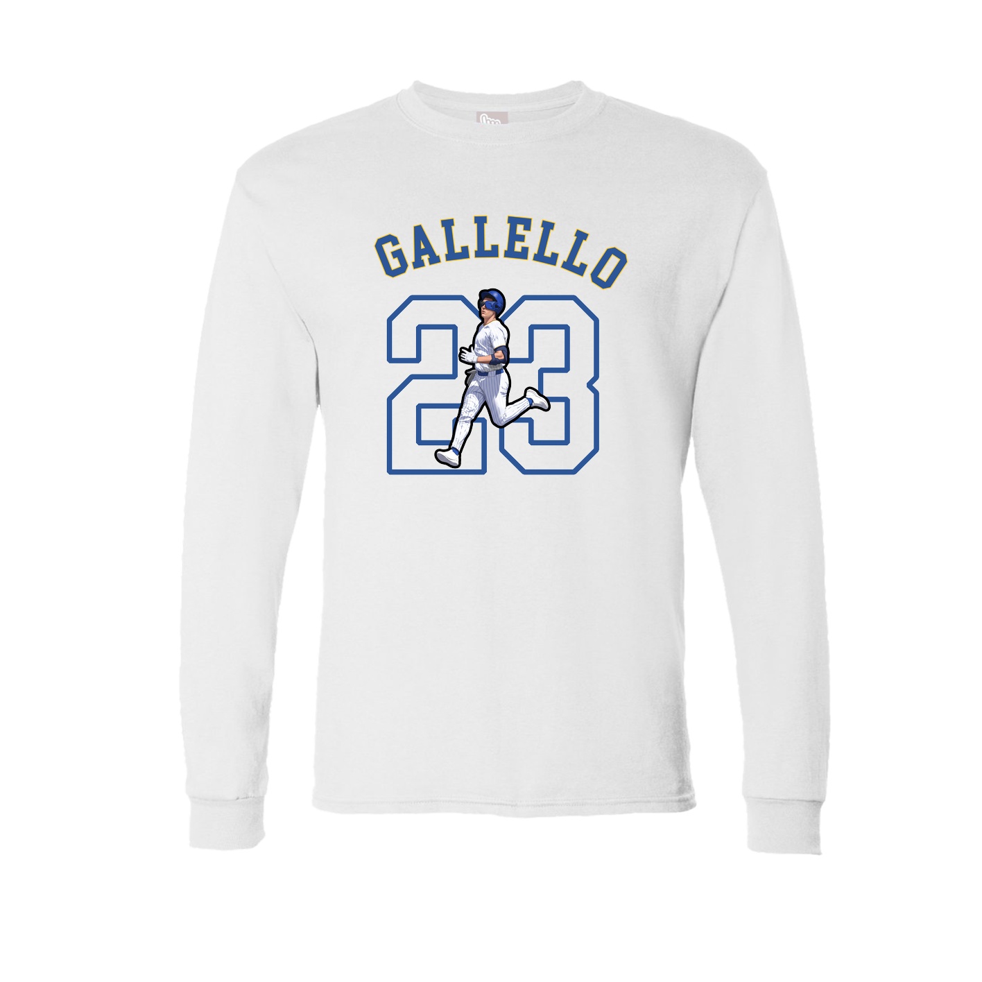 Long Sleeve Tee — Shirsey Arch in White