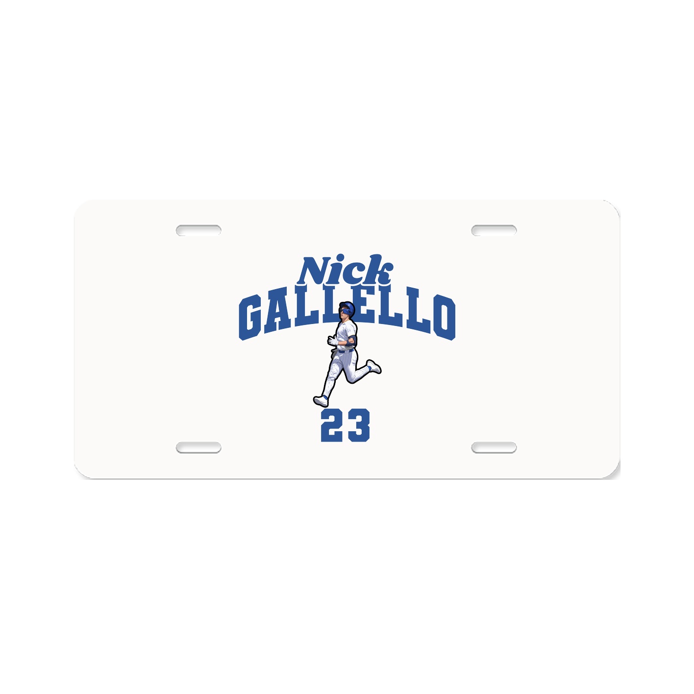 License Plate — Signature Arch in Classic