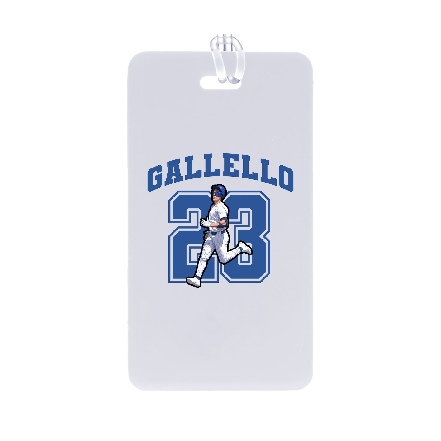 Bag Tag — Number in Classic