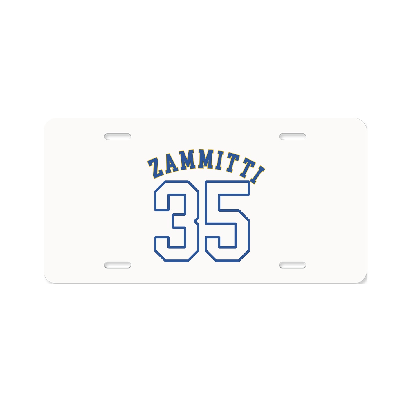 License Plate — Shirsey Arch in Classic