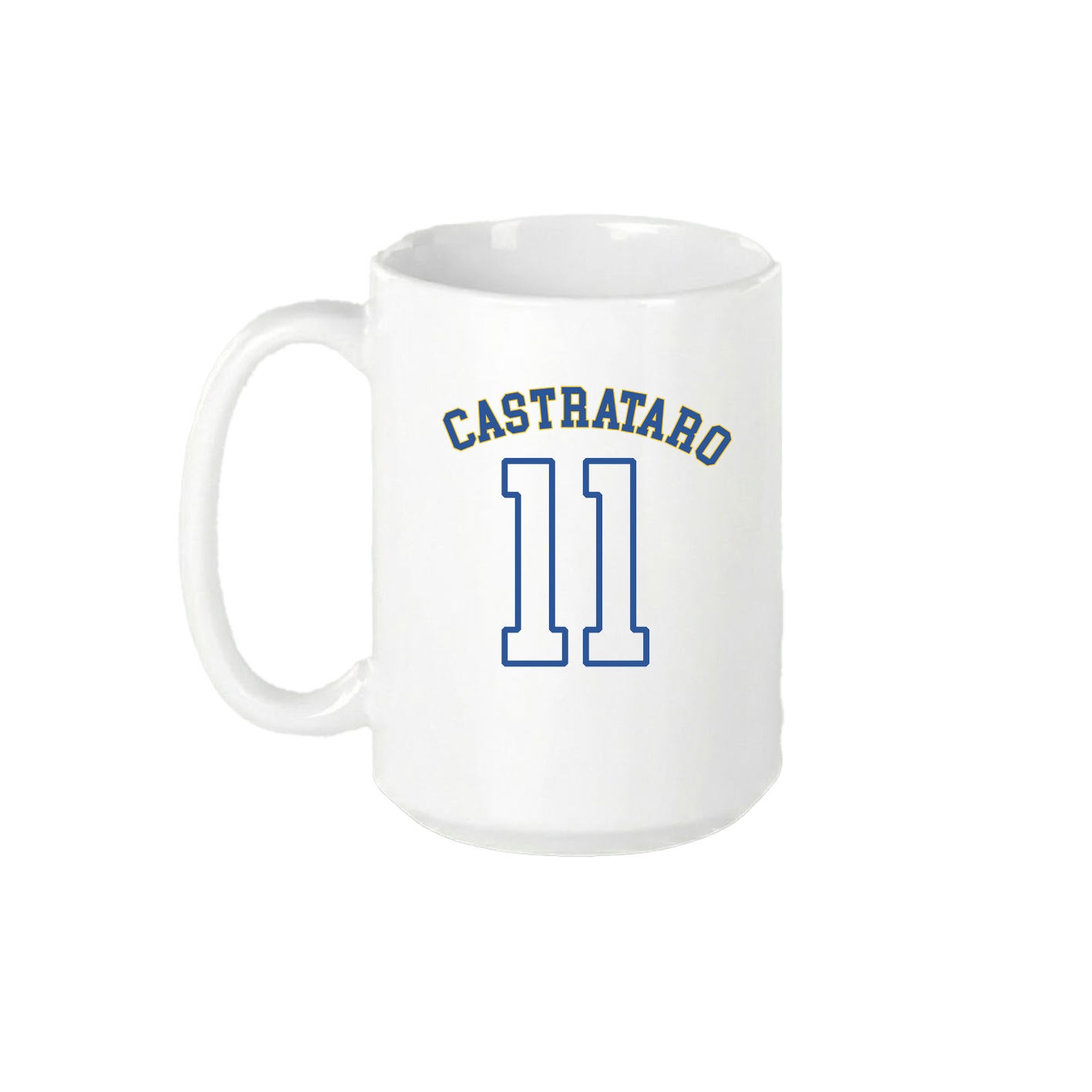 15oz Coffee Mug — Shirsey Arch in White