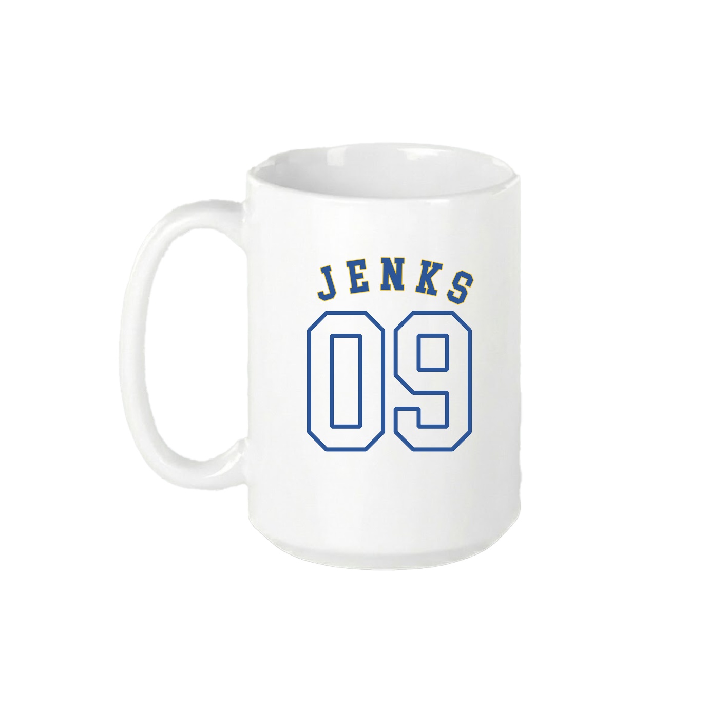15oz Coffee Mug — Shirsey Arch in White