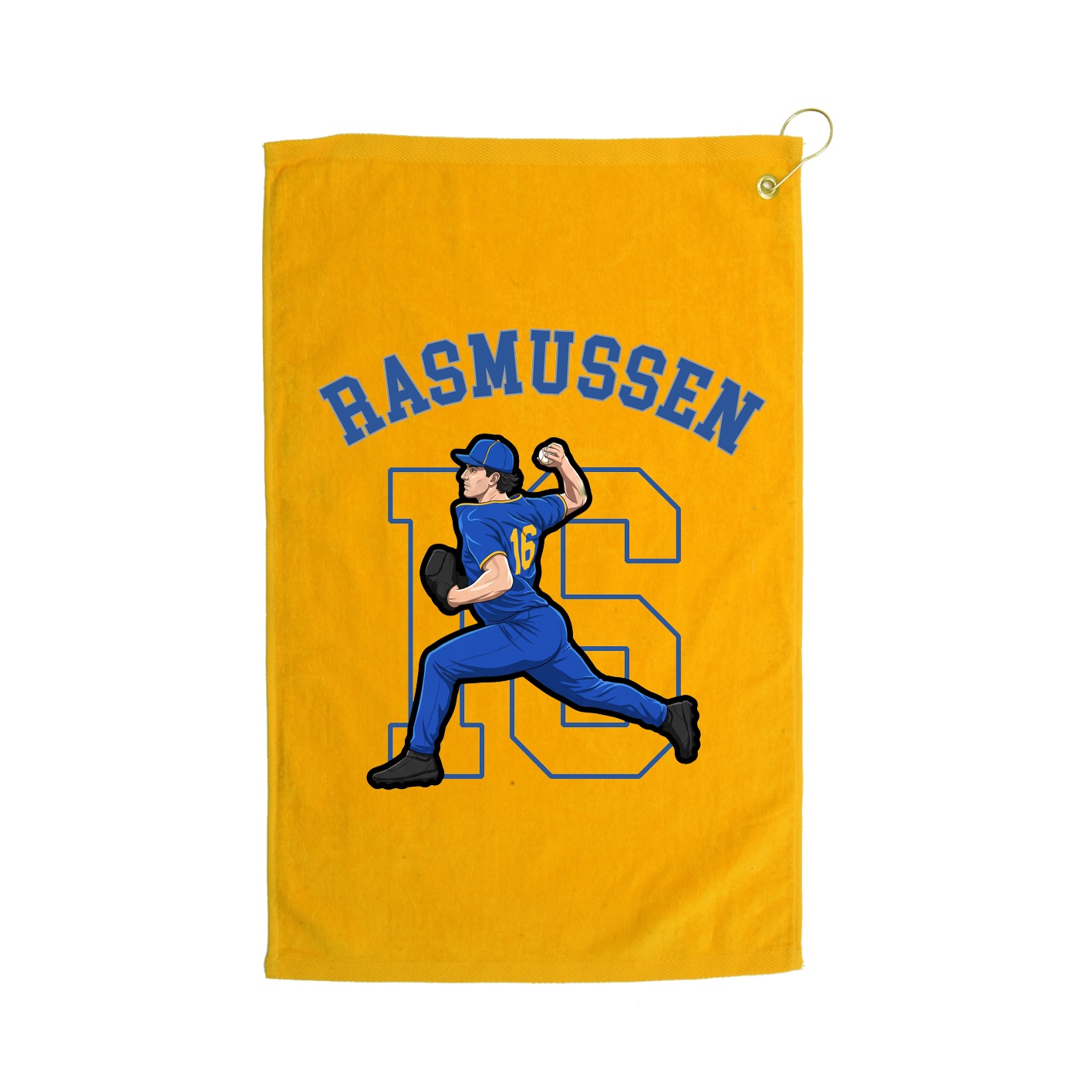 Golf Towel — Shirsey Arch in Gold