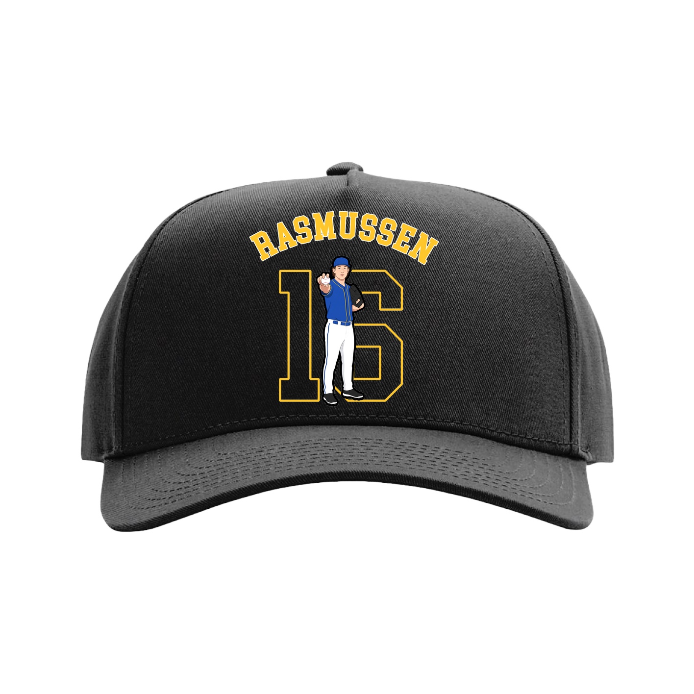 Full Fabric Five-Panel Champ Cap