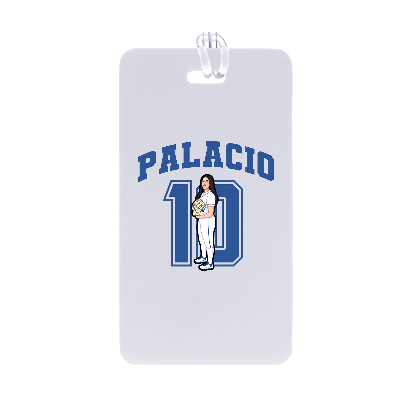 Bag Tag — Number in Classic