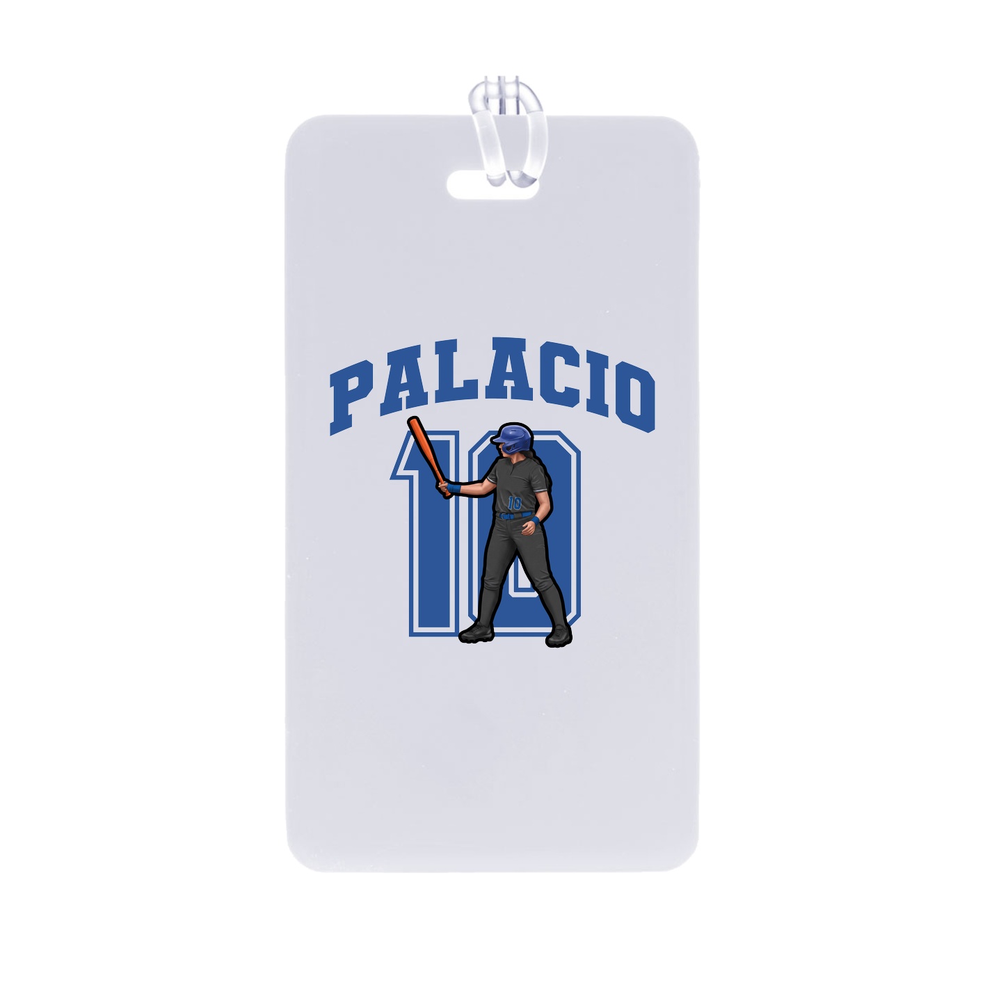 Bag Tag — Number in Classic