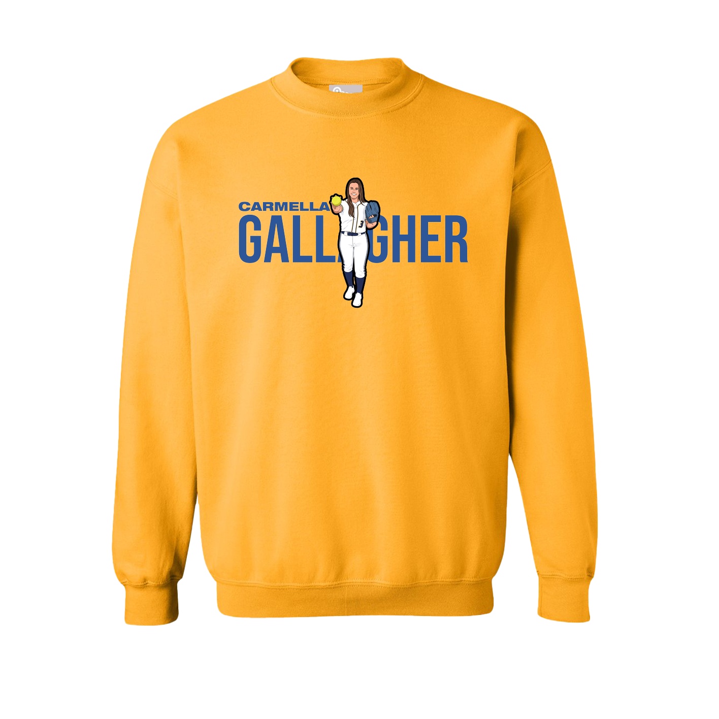 Fleece Crew — Player Name in Gold