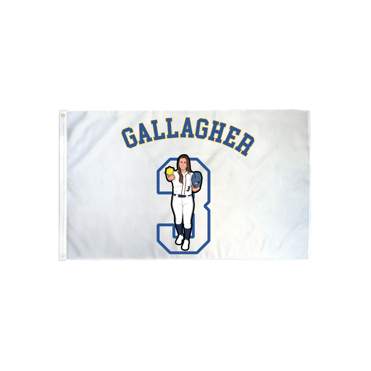 3x5 Flag — Shirsey Arch in Classic