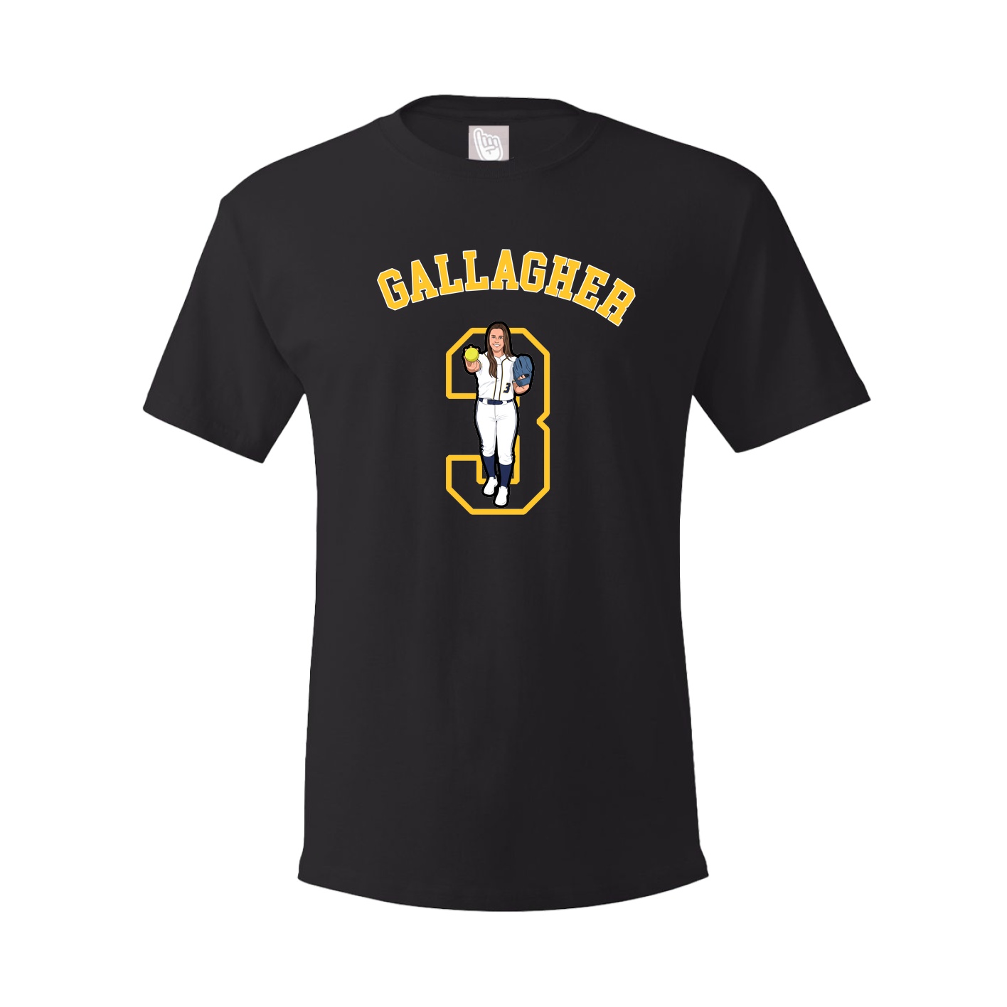 Tee — Shirsey Arch in Black