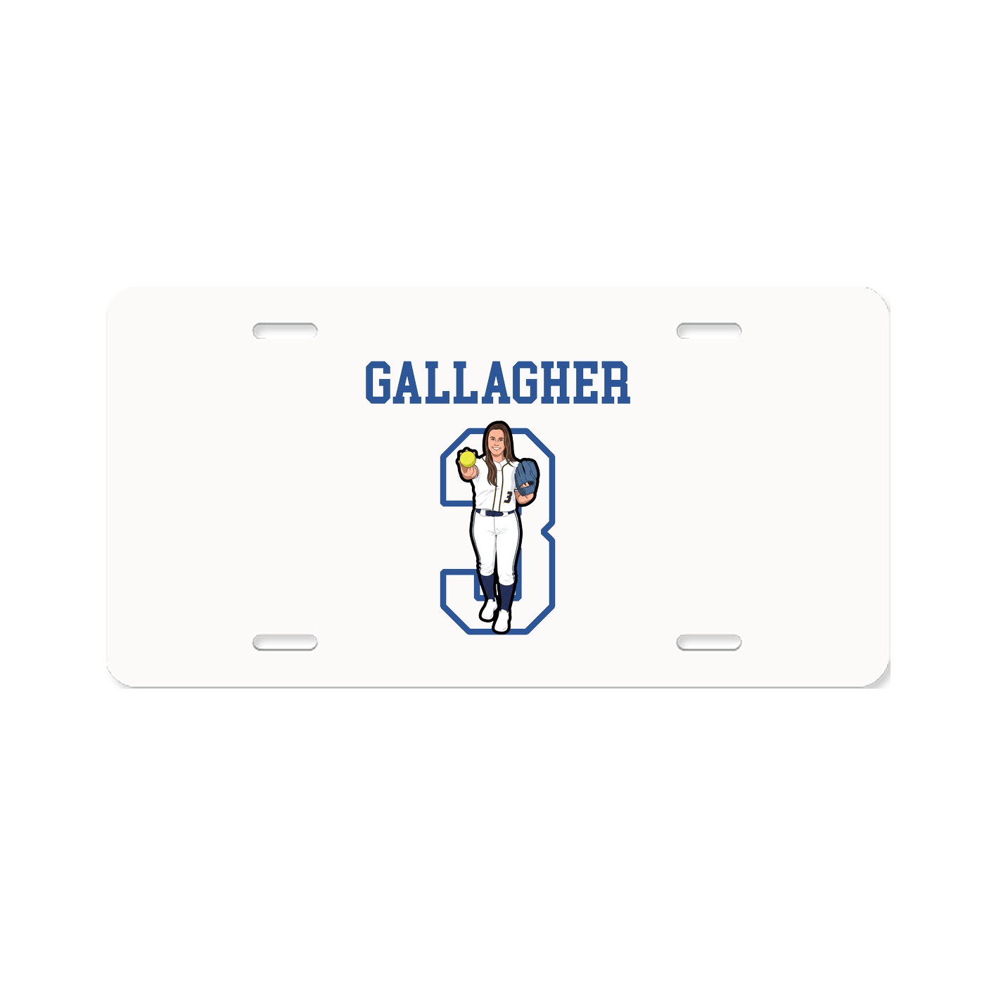 License Plate — Shirsey in Classic