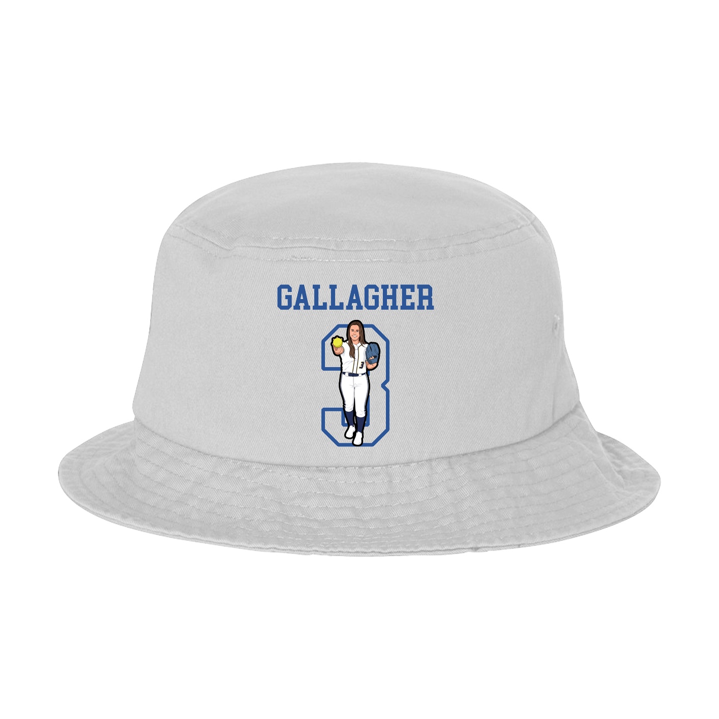 Bucket Cap — Shirsey in White