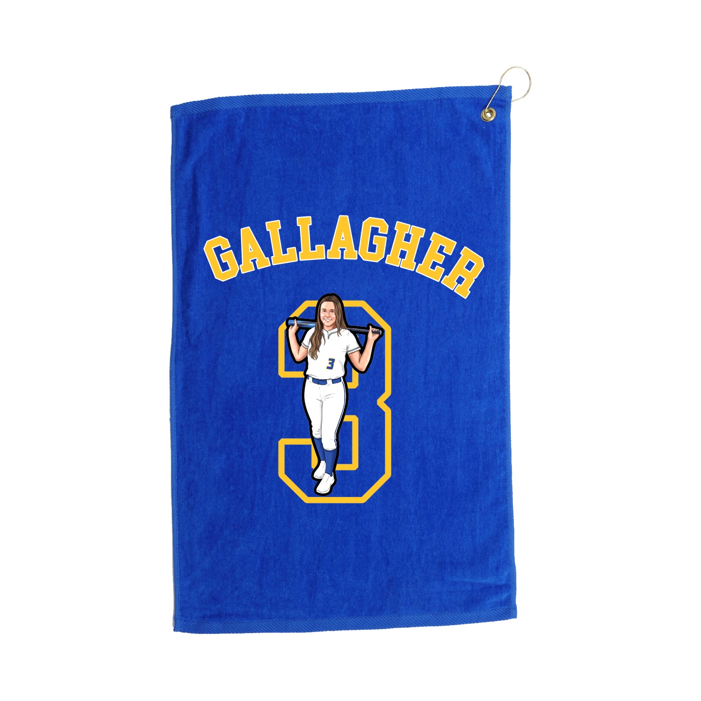 Golf Towel — Shirsey Arch in Royal