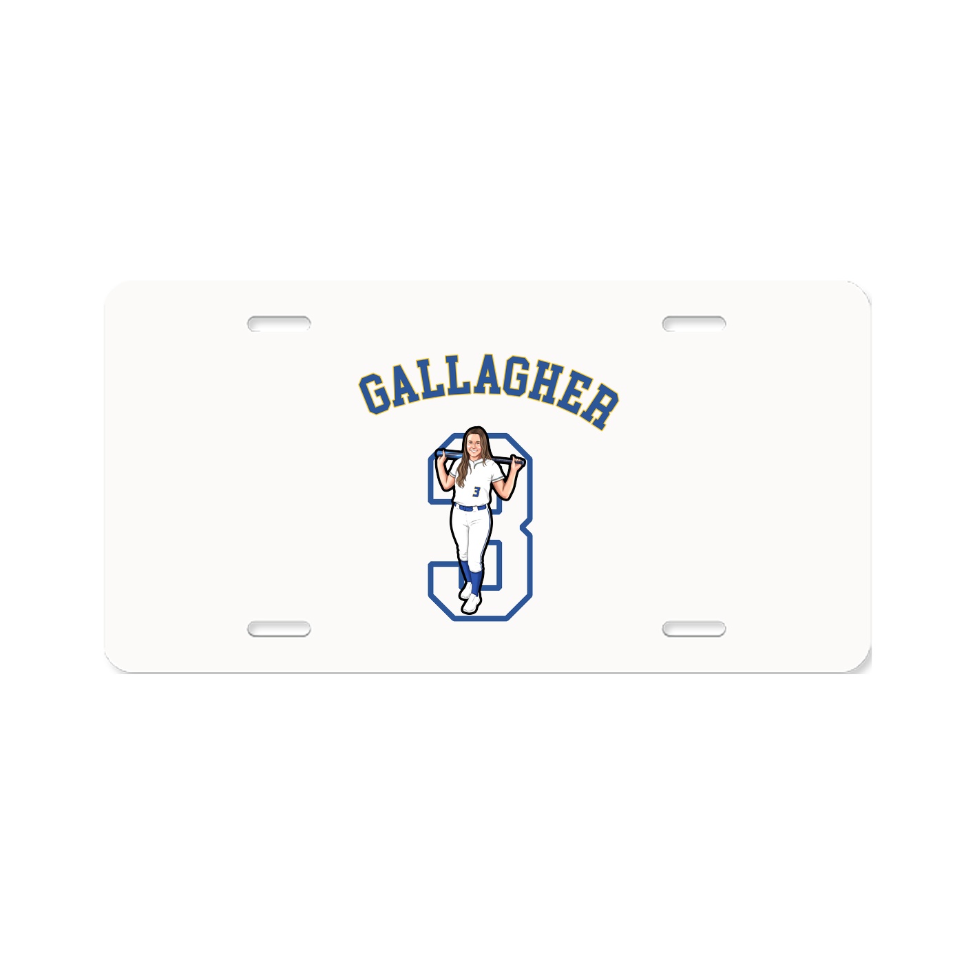 License Plate — Shirsey Arch in Classic